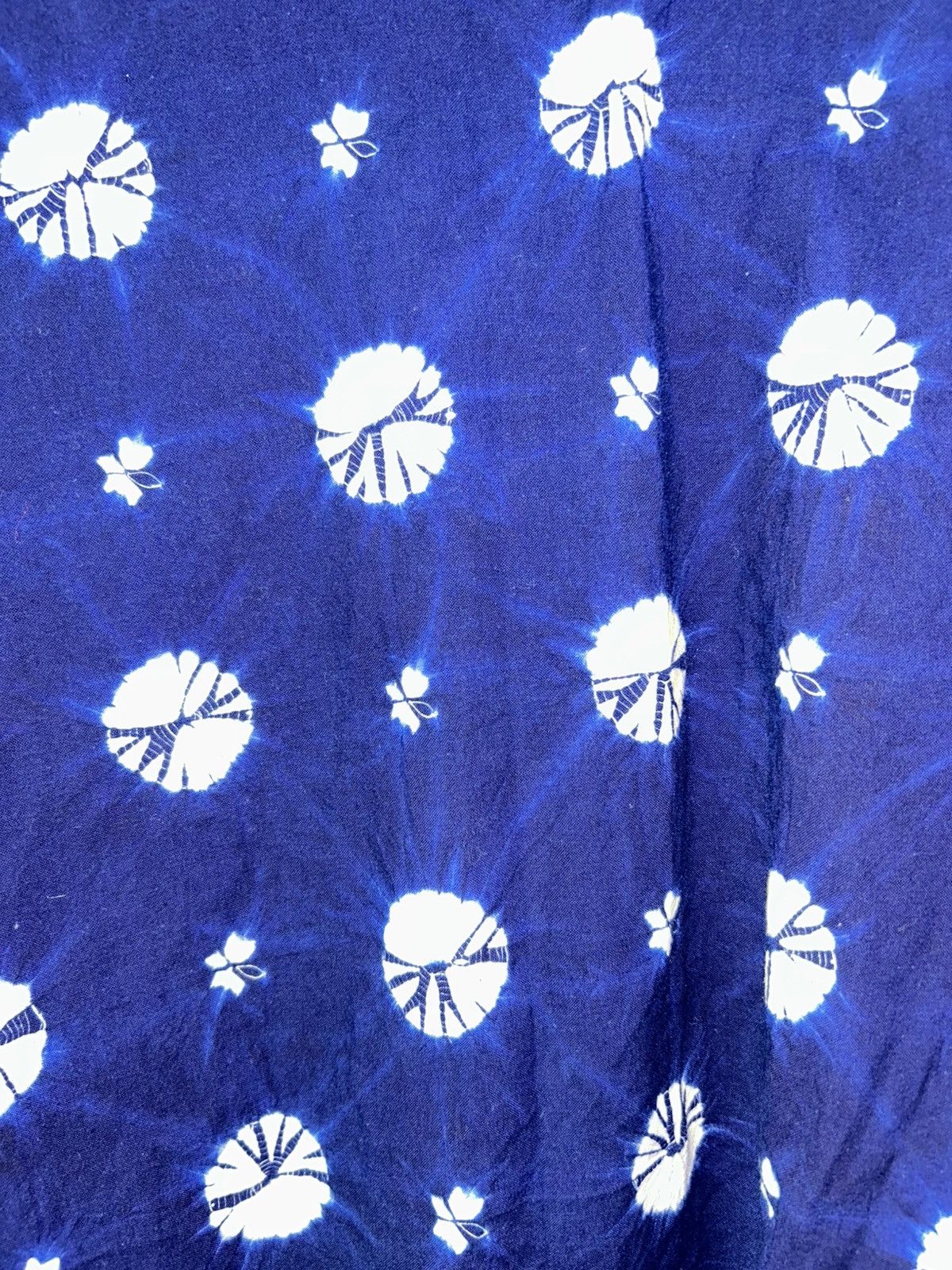 Indigo Japanese Brand Hubao Shibori Indigo Tie Dye Shirt Size US M / EU 48-50 / 2 - 5 Thumbnail