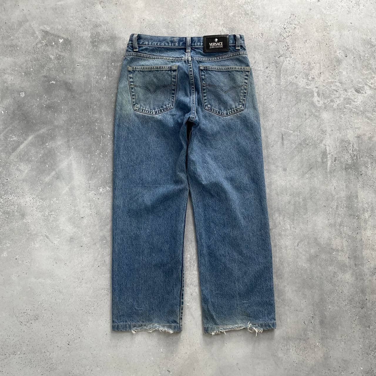Versace Jeans Couture Vintage Versace Jeans Couture Straight Fit Jeans Blue W28 Size US 28 / EU 44 - 2 Thumbnail