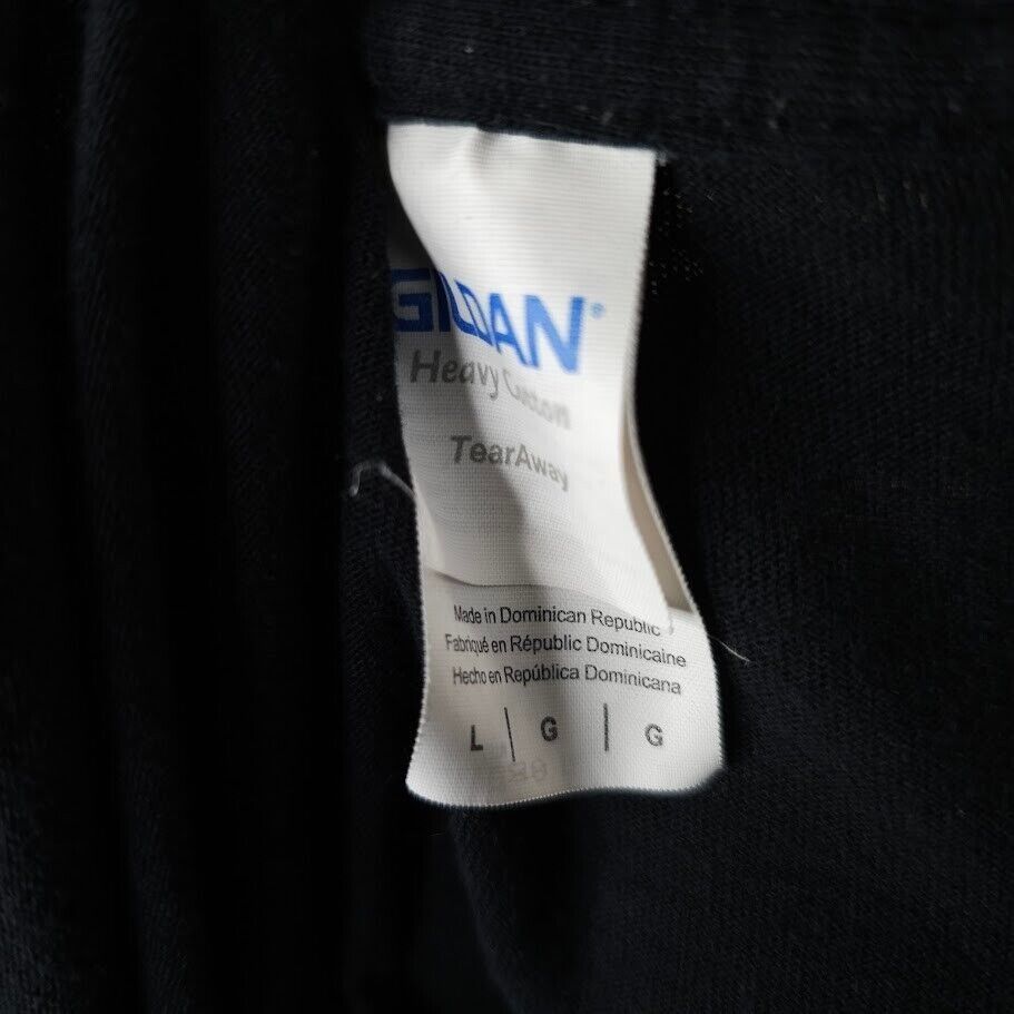 Gildan Halloween T Shirt Mens Size Large Black Boo Very Scary Size US L / EU 52-54 / 3 - 4 Thumbnail