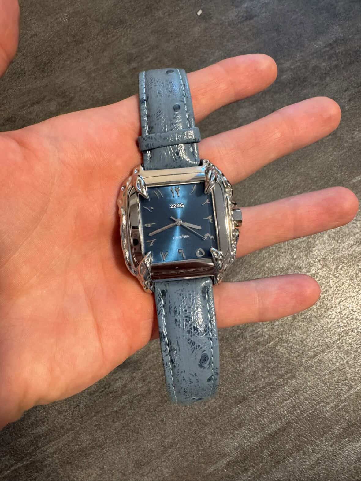 Other 22kilogram ostrich blue leather Size ONE SIZE - 3 Thumbnail