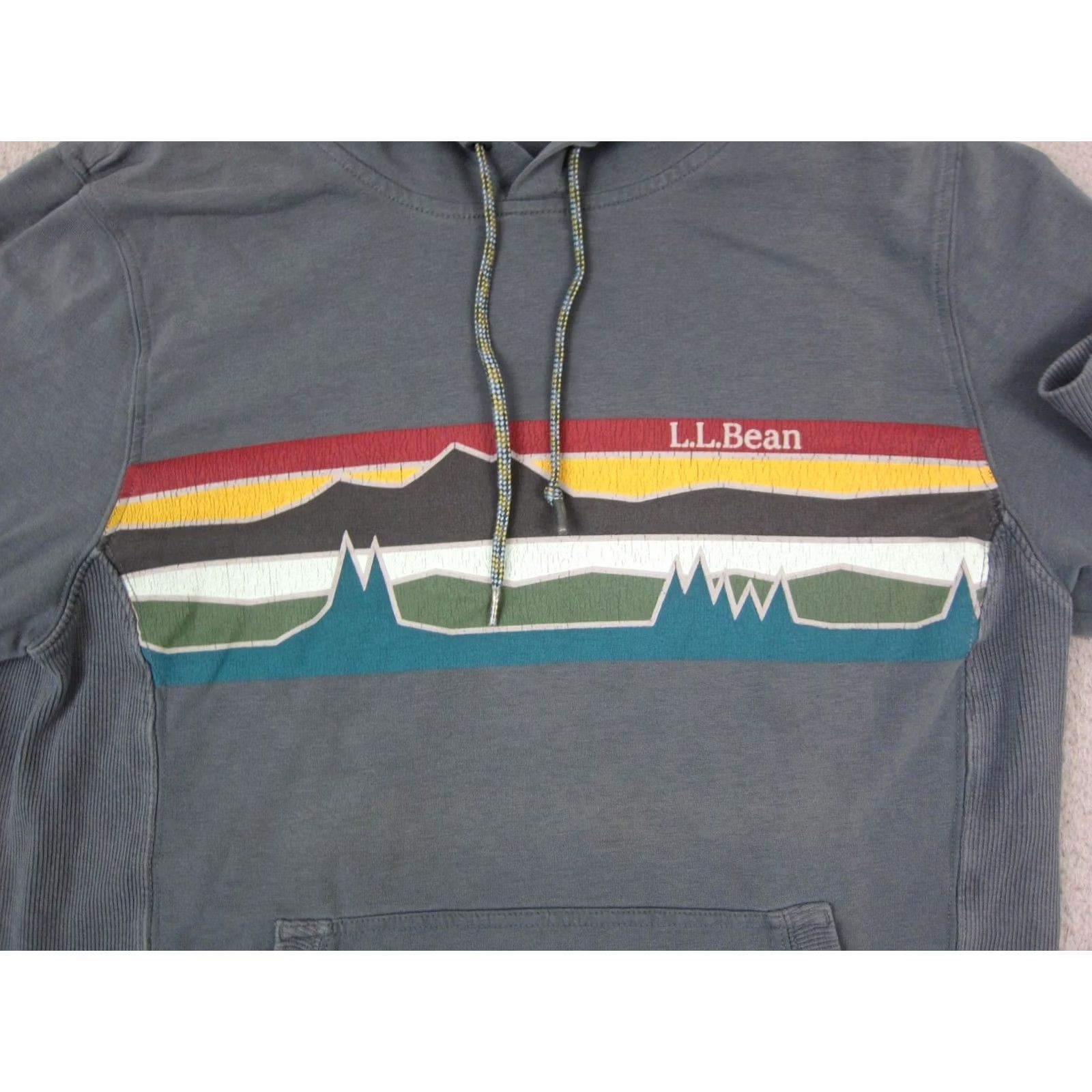 Vintage L.L. Bean Hoodie Mens Small Blue Fleece Sweatshirt Outdoors Size US S / EU 44-46 / 1 - 3 Thumbnail