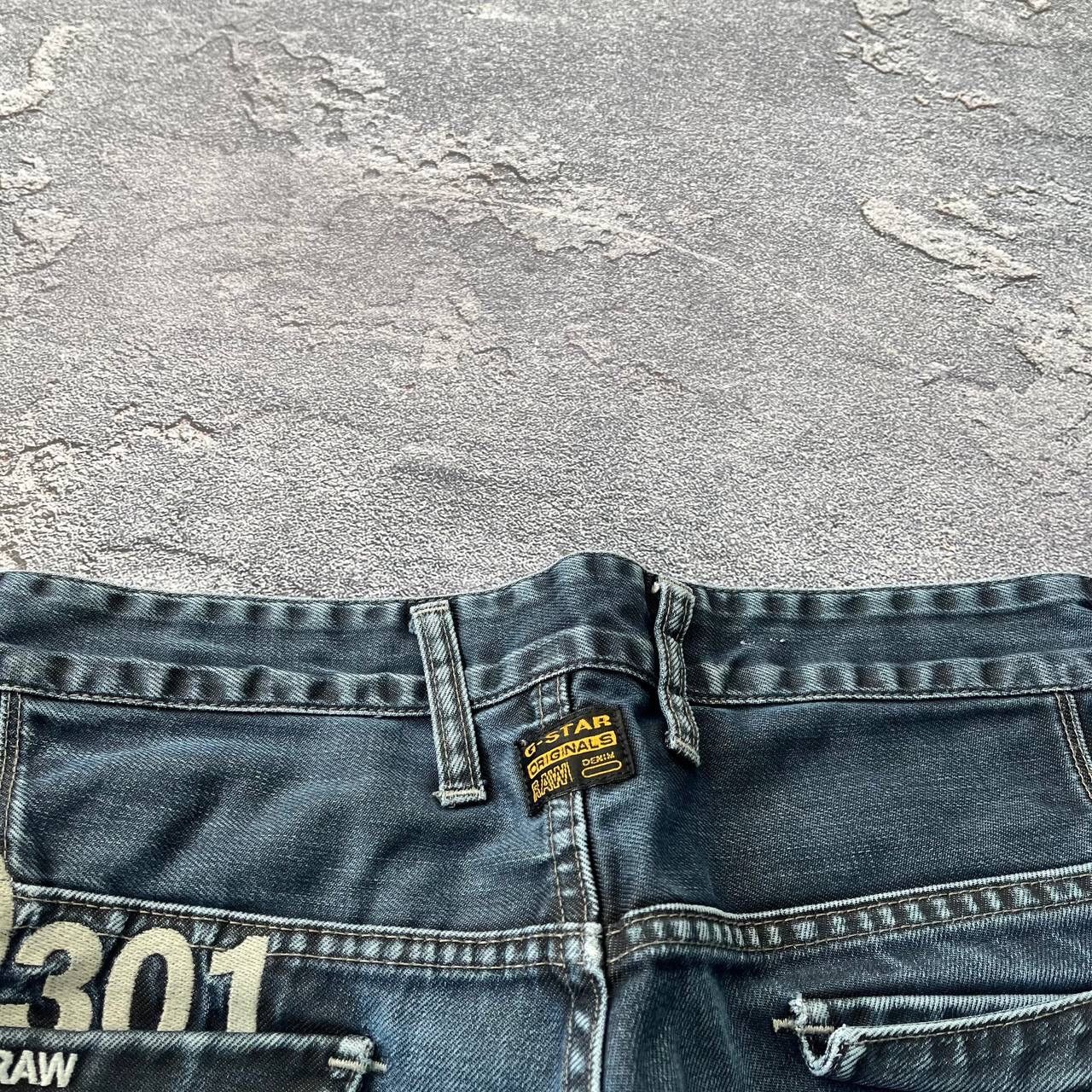 G-Star Vintage g-star big logo raw cargo multi pocket jeans y2k Size US 33 - 13 Thumbnail