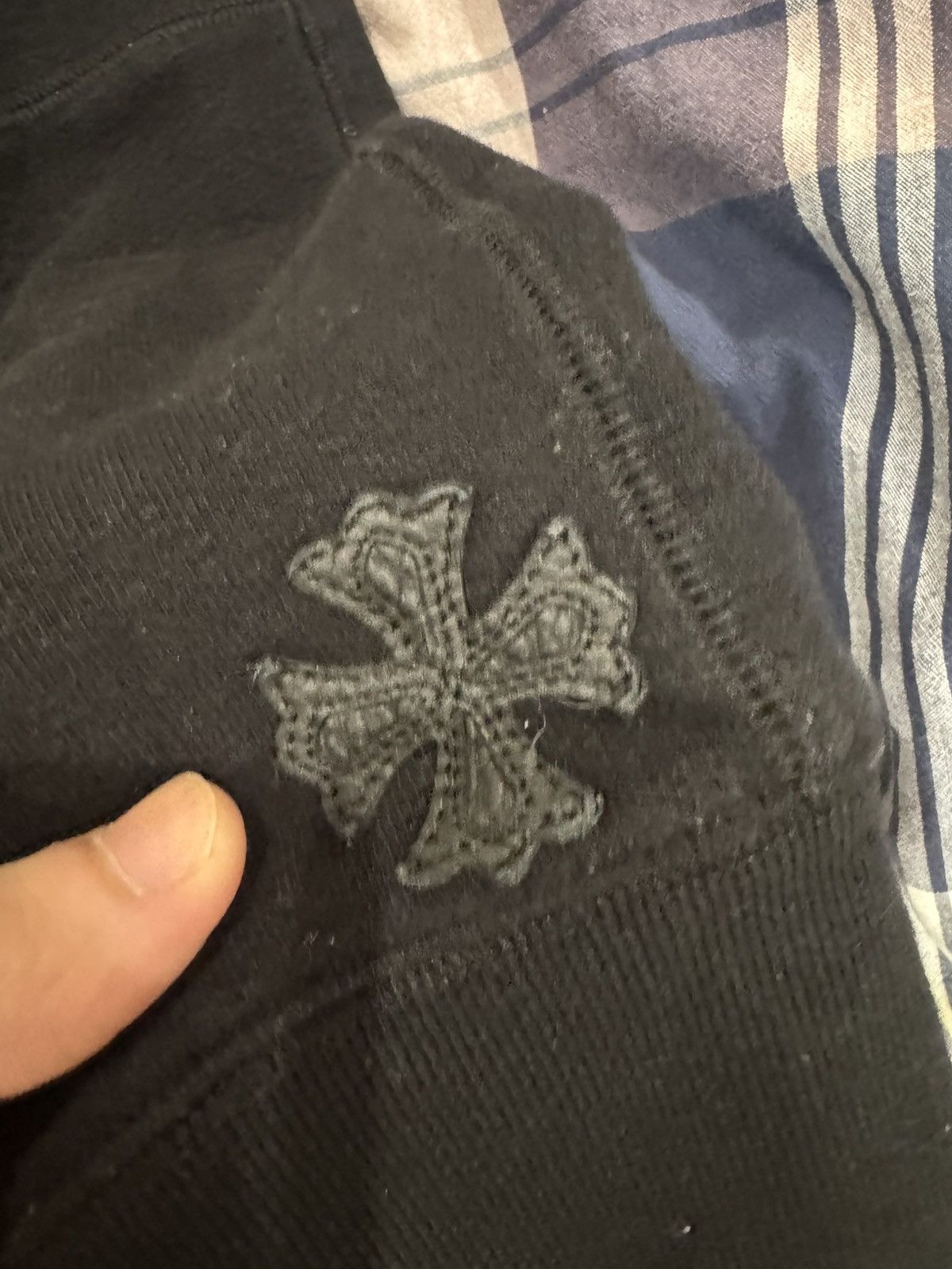 Chrome Hearts Cross patch fuck you hoodie Size US M / EU 48-50 / 2 - 3 Thumbnail