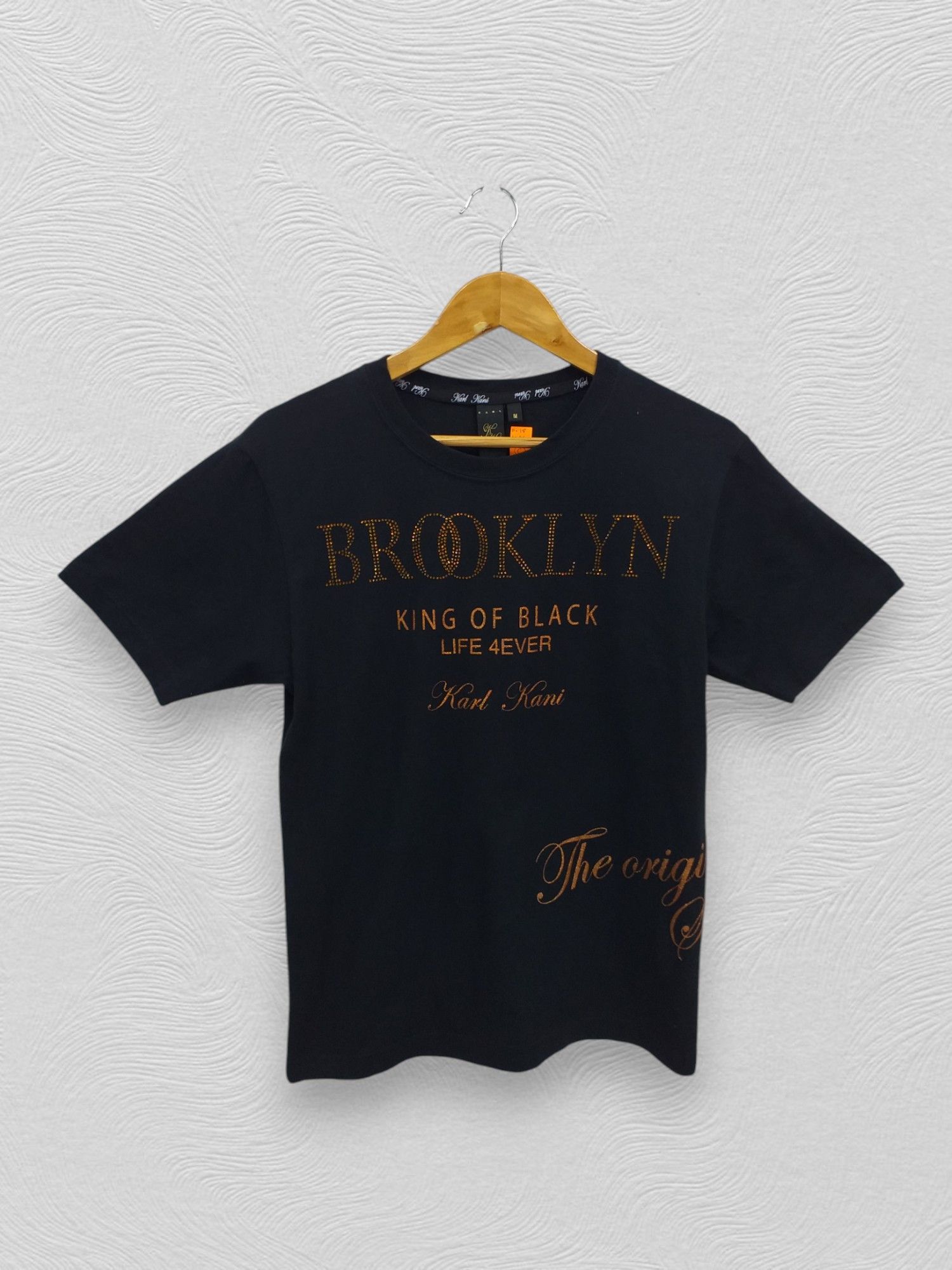 Karl Kani Karl Kani Brooklyn King Of Black Medium Tee -C030 Size US M / EU 48-50 / 2 - 1 Thumbnail
