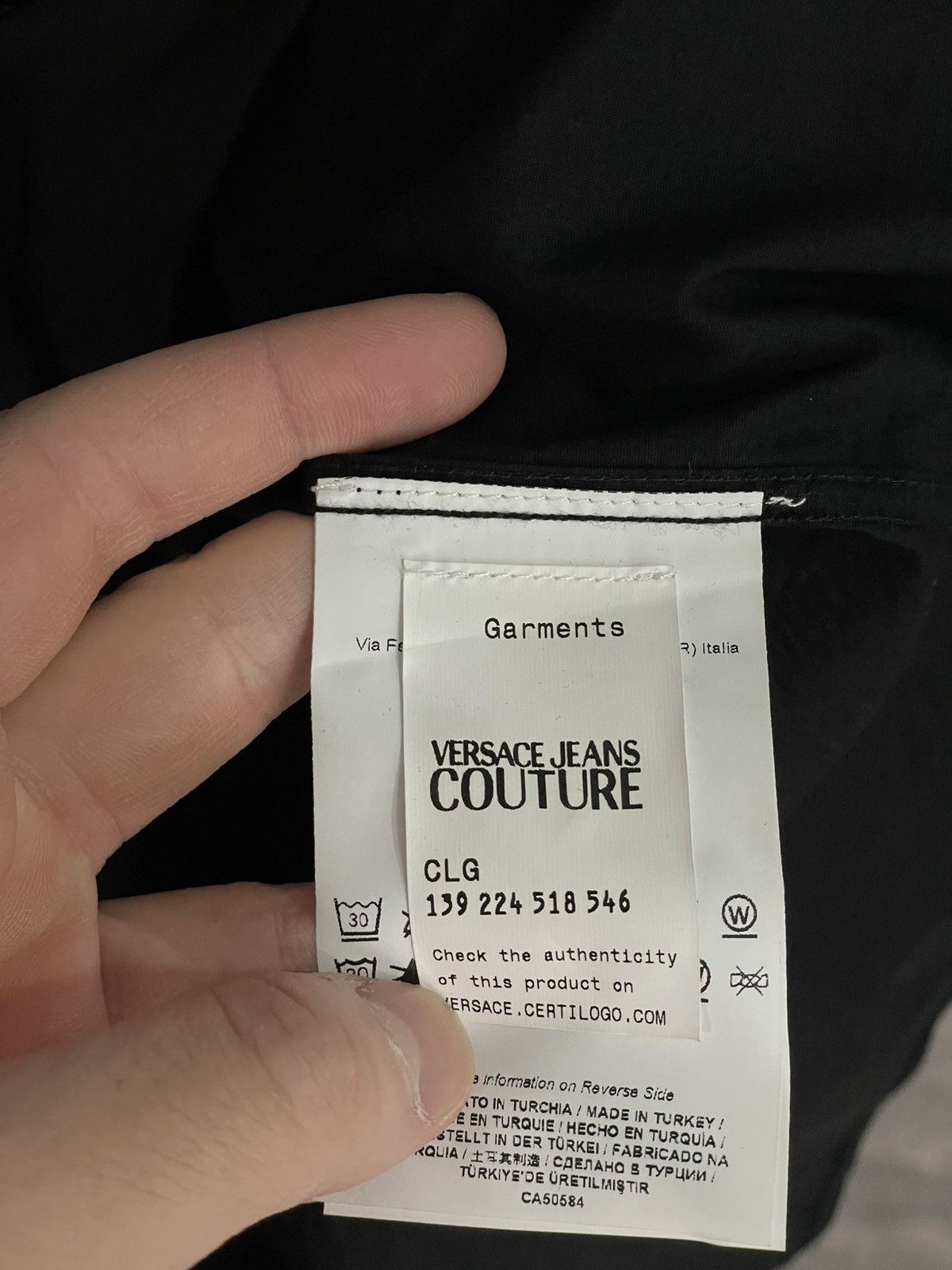 Versace × Versace Jeans Couture Versace Jeans Couture Luxury Rare Shirt Button Up Size US XL / EU 56 / 4 - 9 Thumbnail
