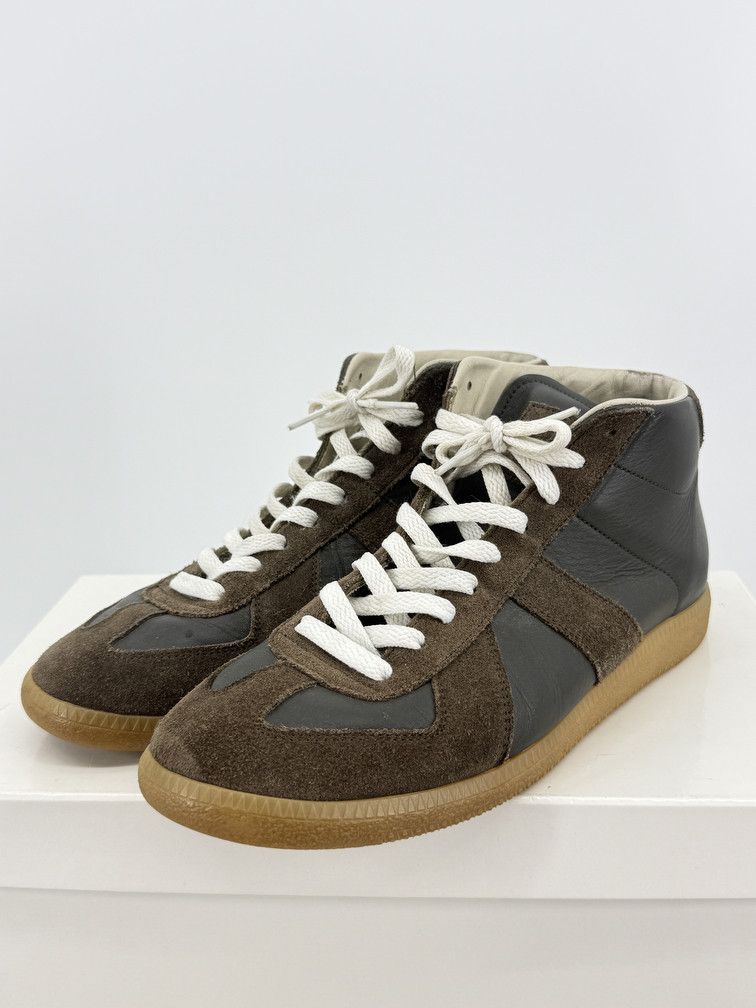 Maison Margiela GAT High Black Brown Size US 8 / EU 41 - 3 Thumbnail
