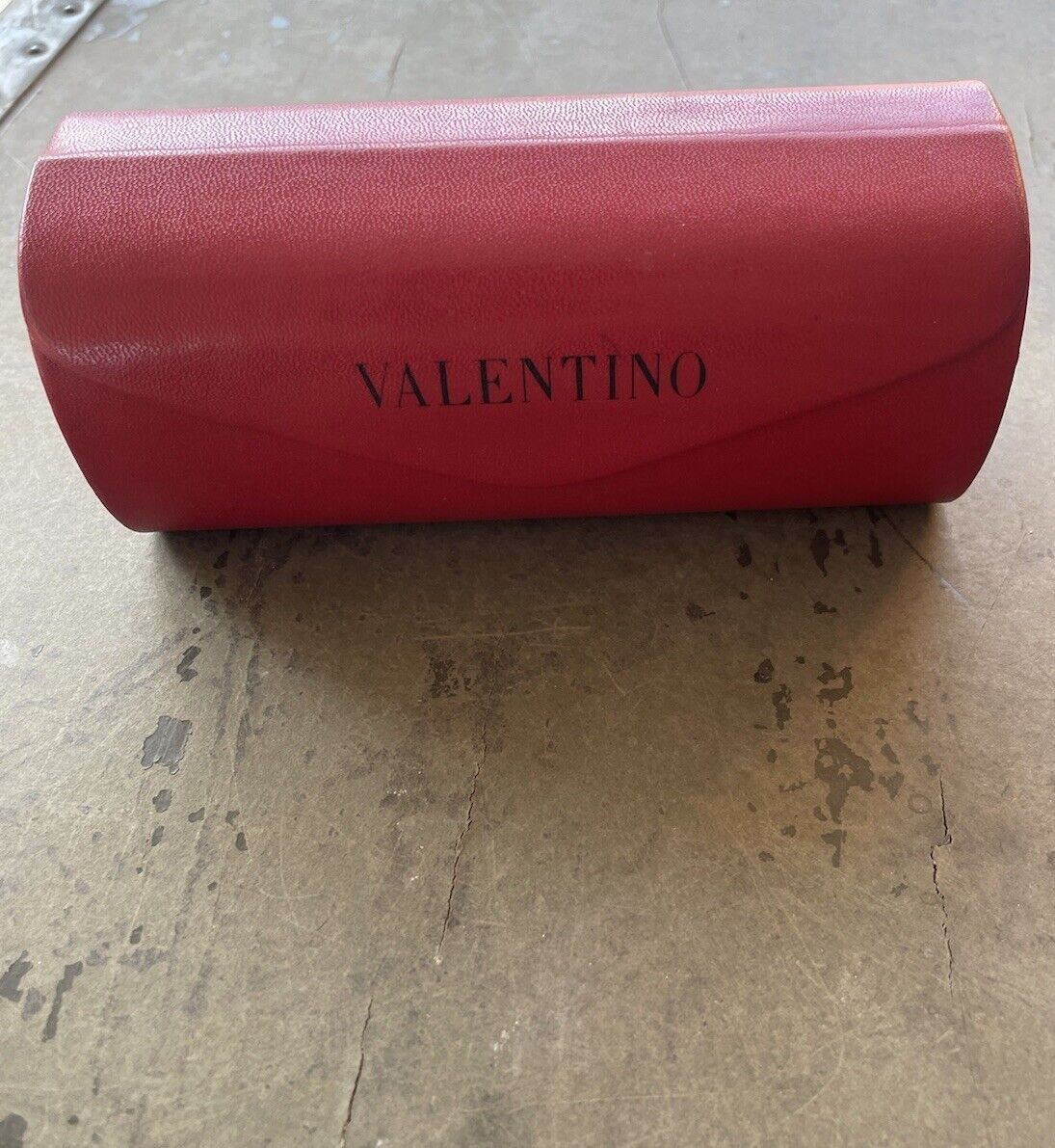 Valentino Valentino Garavani Red Hard Sunglass Case Magnetic Leather Size ONE SIZE - 2 Thumbnail