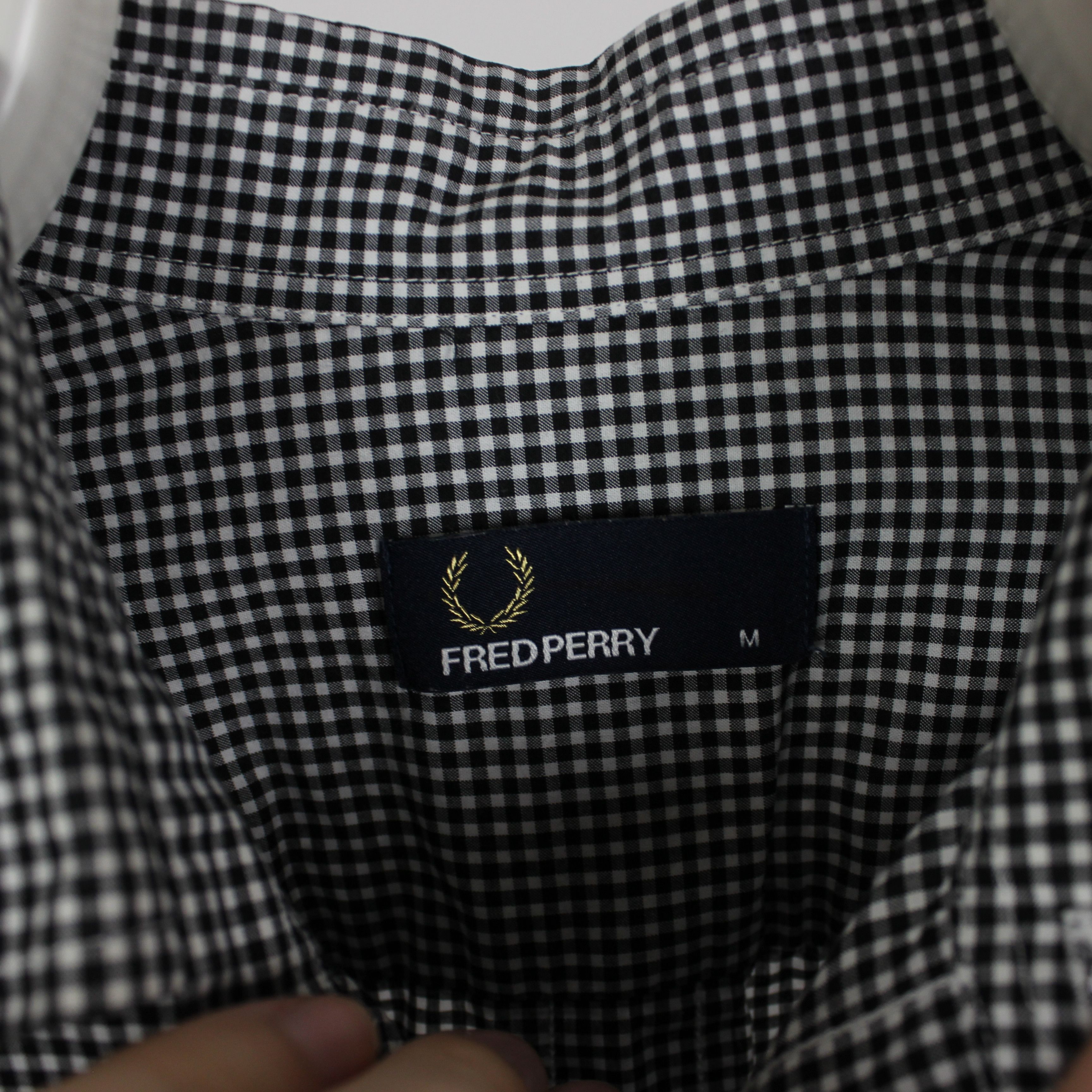 Fred Perry Fred Perry shirt men button Ups M gray Size US M / EU 48-50 / 2 - 4 Thumbnail
