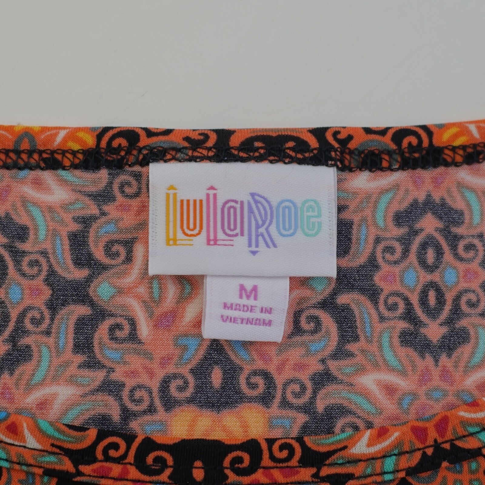 Designer NEW LuLaRoe Irma Loose Orange Tunic Top Long Shirt Tail Top Size M / US 6-8 / IT 42-44 - 8 Thumbnail