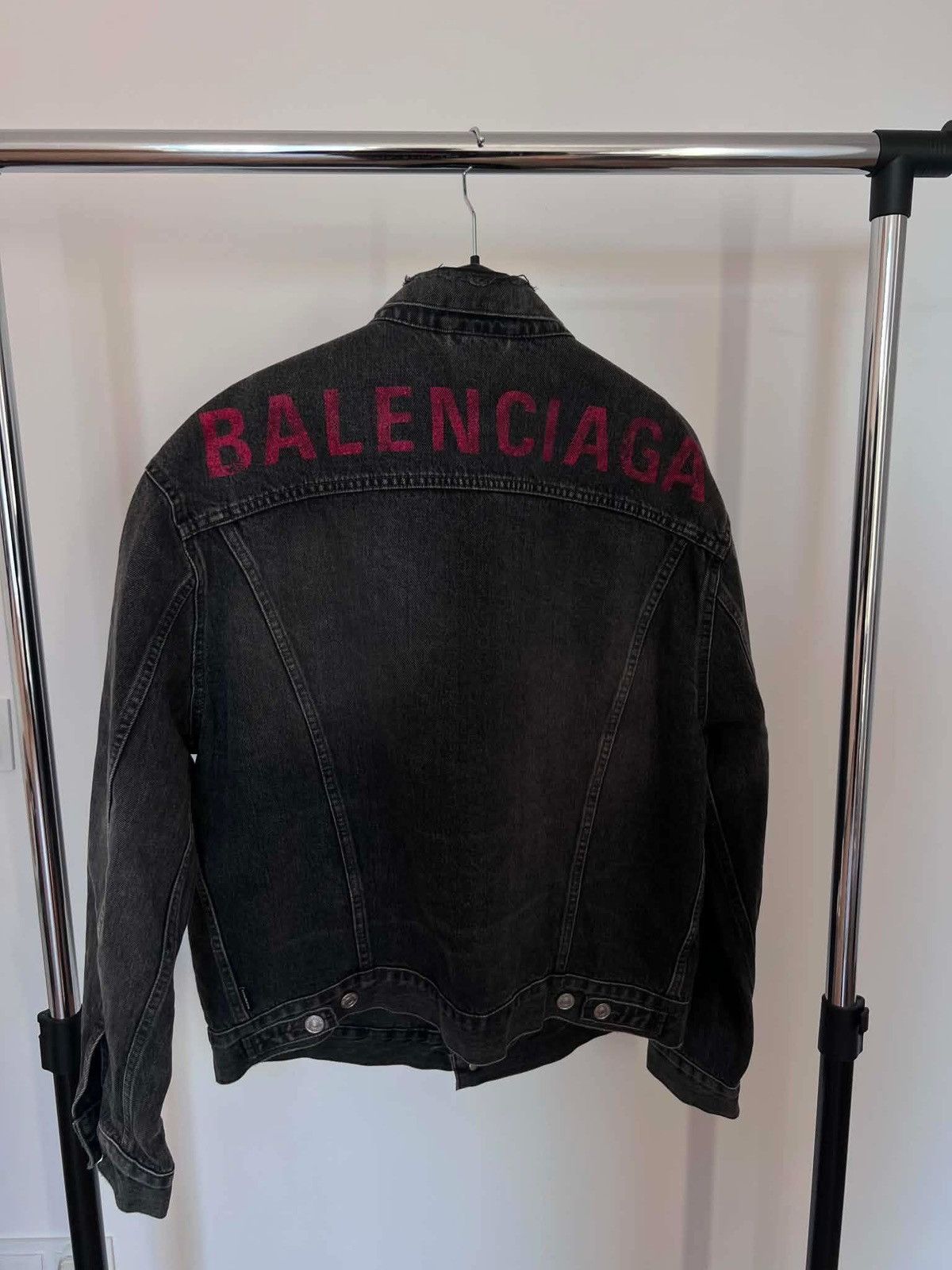 Balenciaga Balenciaga Oversized Denim Jacket Size US M / EU 48-50 / 2 - 2 Thumbnail