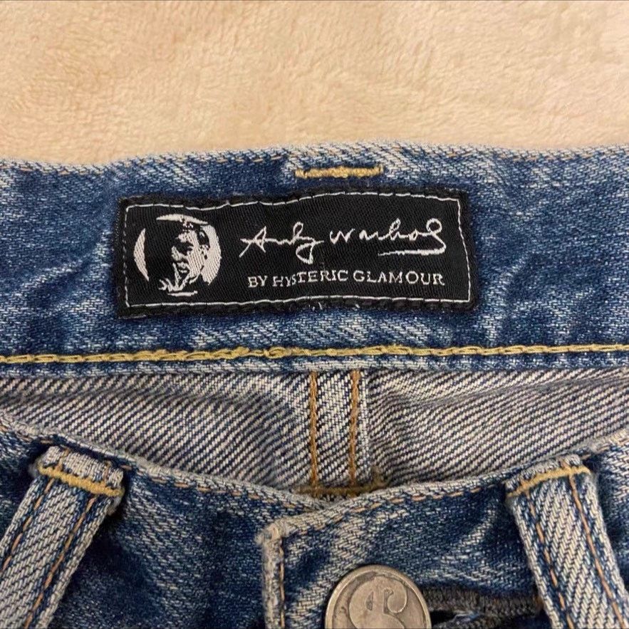 Hysteric Glamour × Japanese Brand × Vintage Hysteric Glamour Vintage Faded Denim Jeans Blue size 28 Size US 28 / EU 44 - 7 Thumbnail