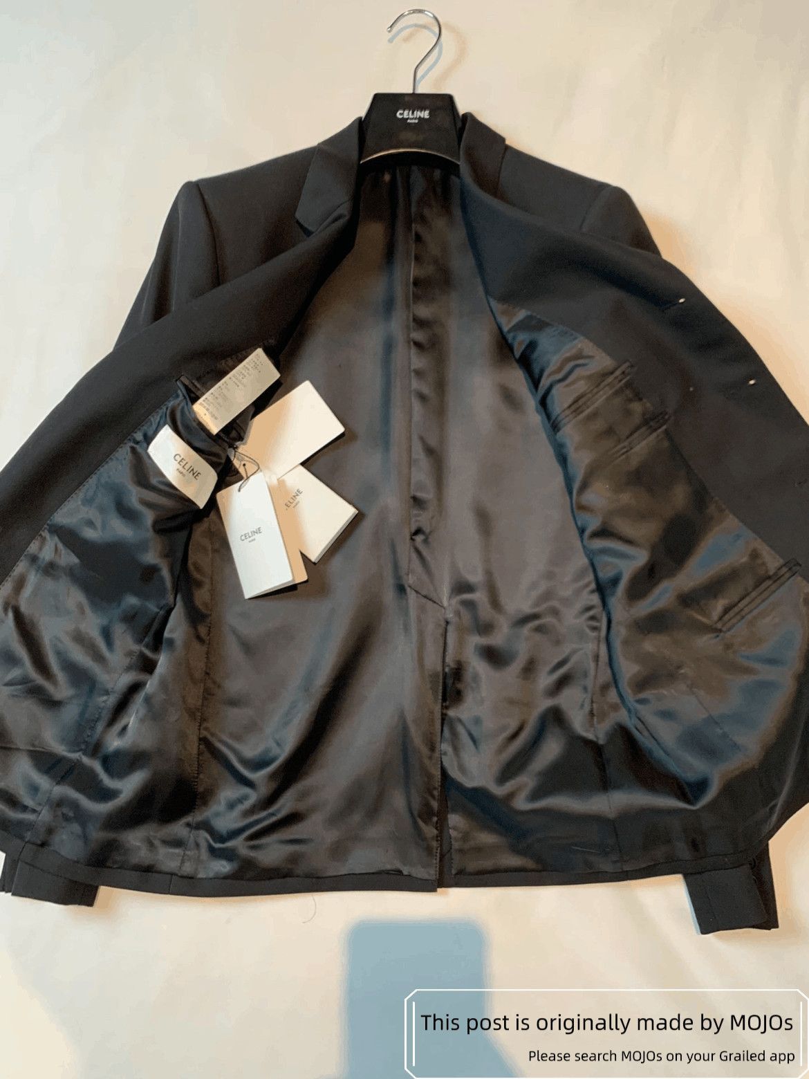 Celine Sz 48 Celine Runway Three Button Jacket Size US M / EU 48-50 / 2 - 7 Thumbnail