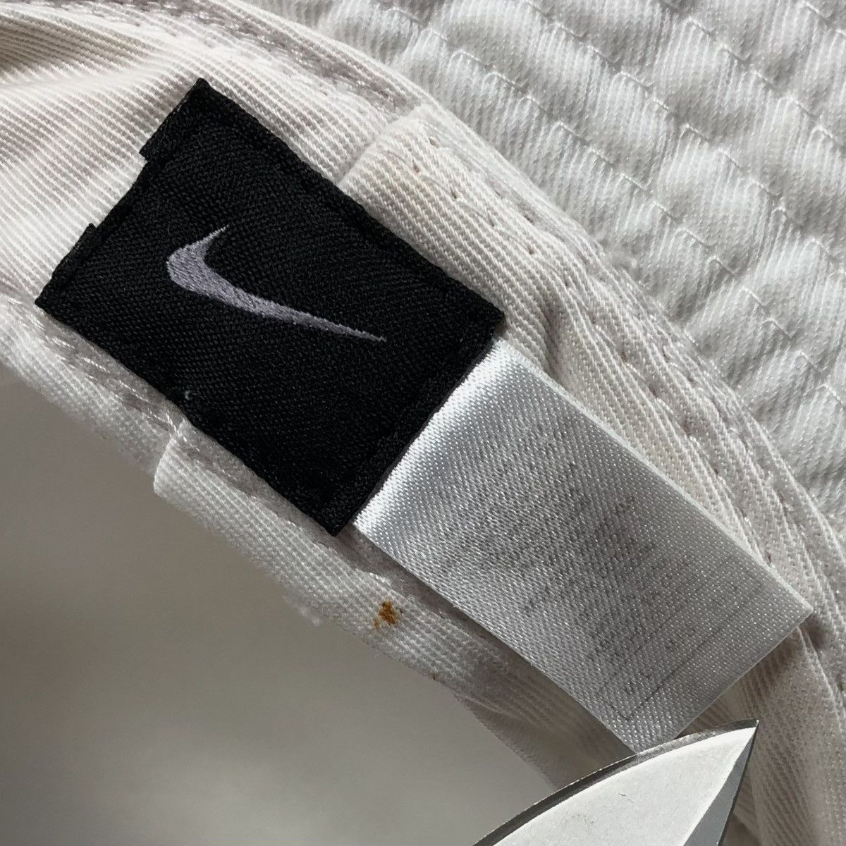 Nike Y2K Vintage Nike Swoosh Logo Bucket Hat 00s drill Size ONE SIZE - 17 Thumbnail