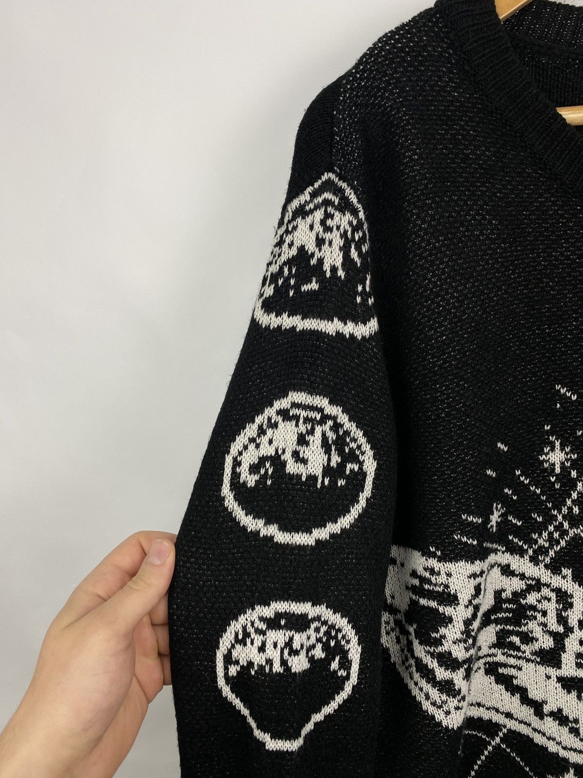 Band Tees Dead Angels Sweater 666 Anarchy Fire Devil Rare Retro Hype Size US L / EU 52-54 / 3 - 6 Thumbnail