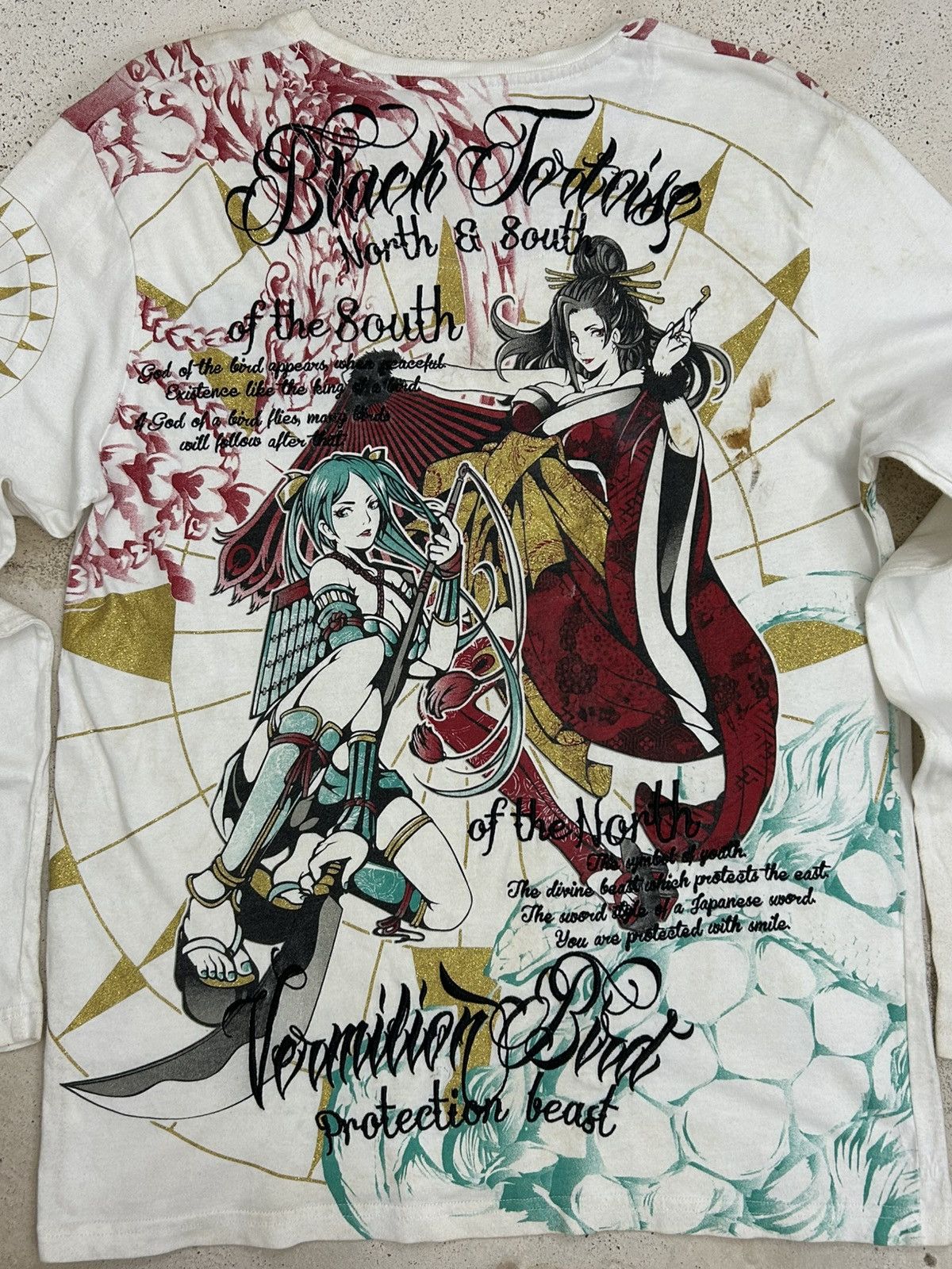 Designer × Japanese Brand God Tradition Japan Legendary Fighter North & South Beast Size US M / EU 48-50 / 2 - 4 Thumbnail