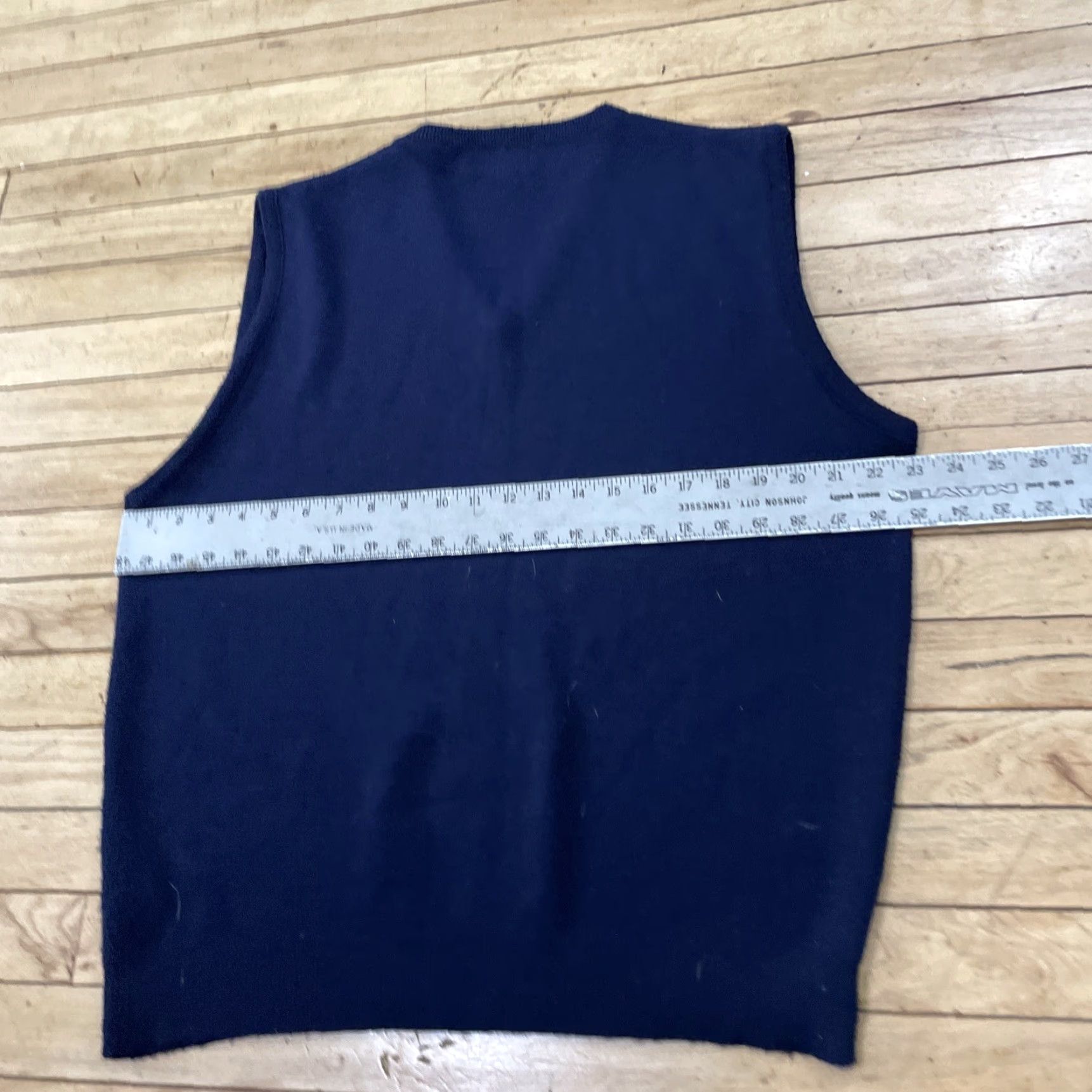 Vintage VINTAGE Towncraft Vest Men L Blue Vneck 90s Made USA Classic Capusle Penneys Towncraft / Vintage / 90s / Preppy Academia / Blue / Vneck / Vest / Men Size US L / EU 52-54 / 3 - 7 Thumbnail