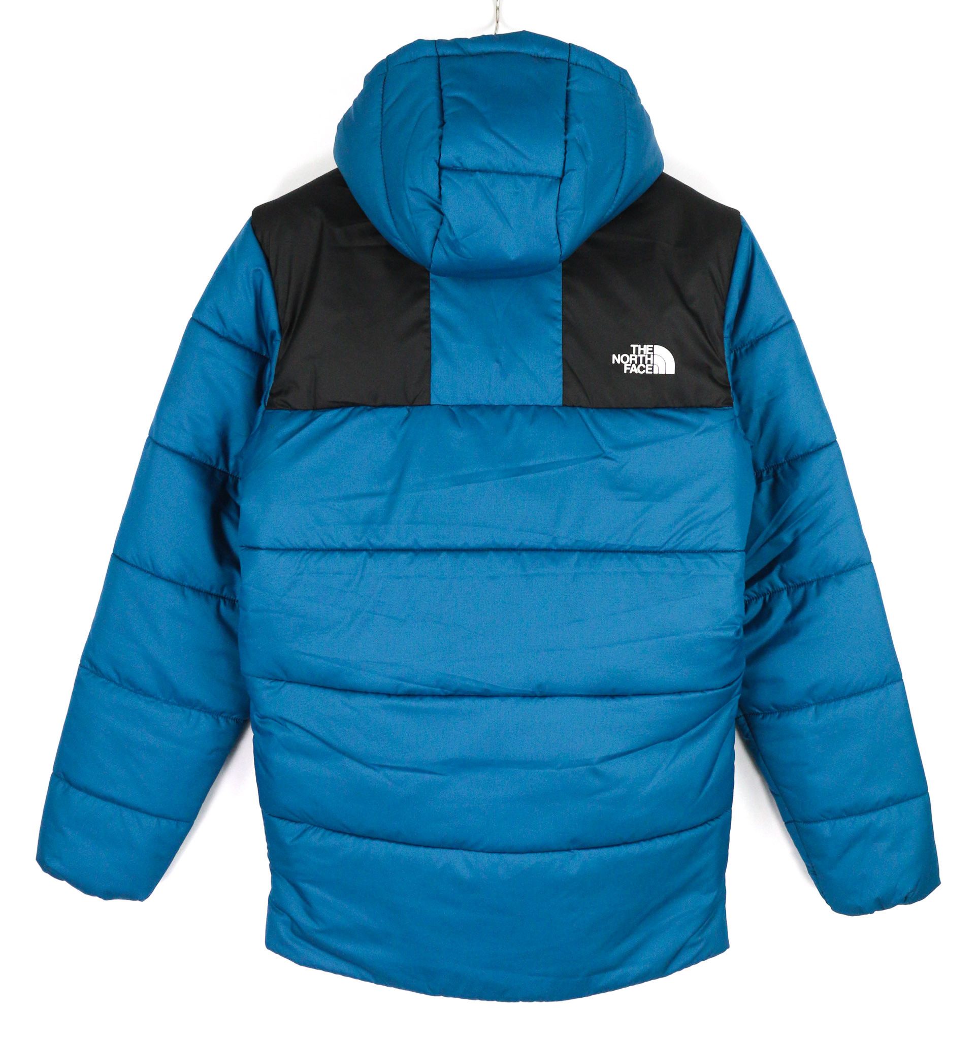 The North Face XS Blue Zip Insulation Hooded Lined Quilted Jacket 82586 Size US XS / EU 42 / 0 - 2 Thumbnail