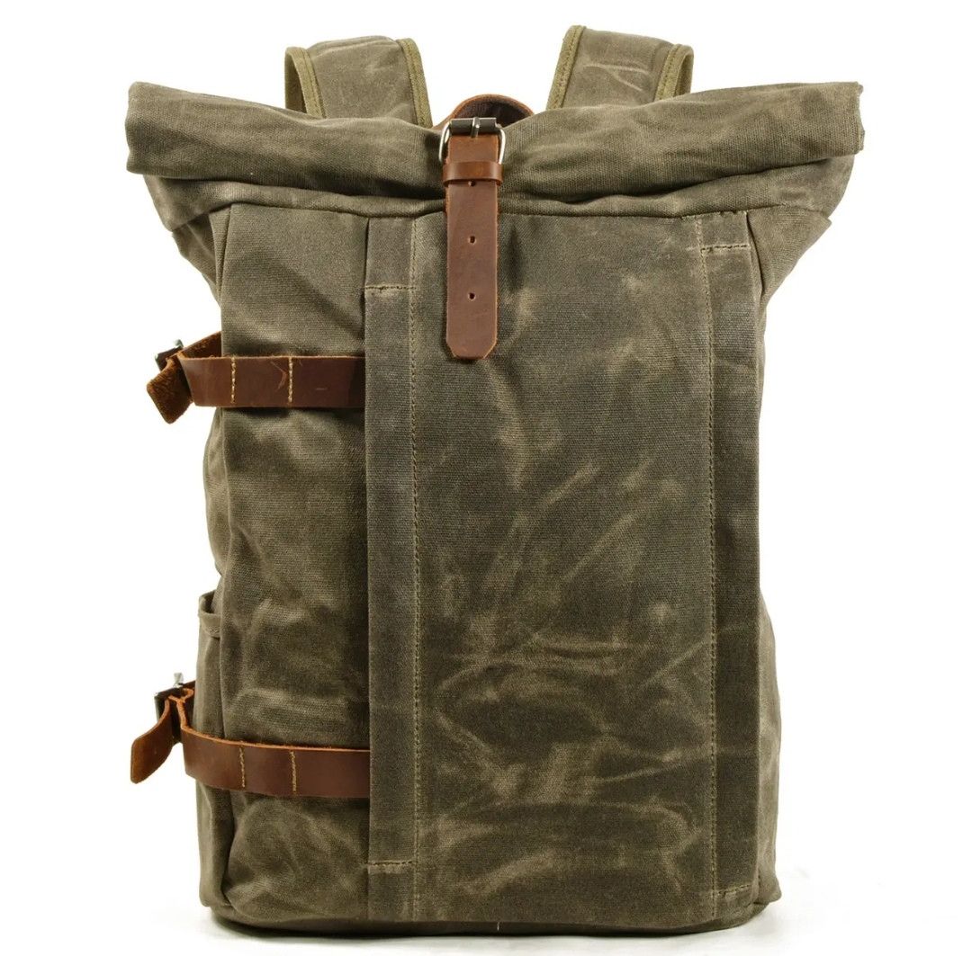 Japanese Brand Canvas Travel Backpack Size ONE SIZE - 1 Thumbnail