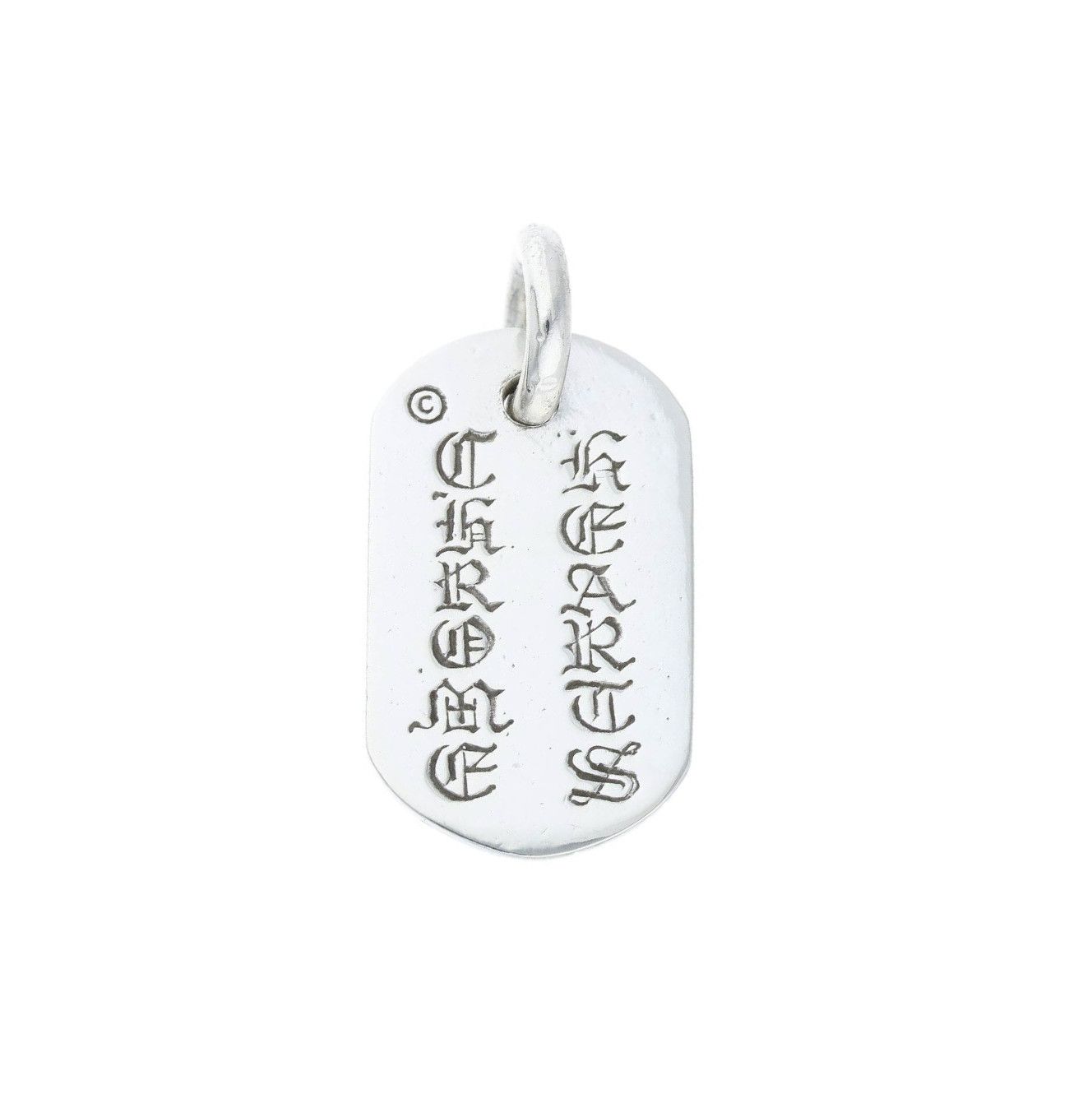 Chrome Hearts CHROME HEARTS RAISED FLORAL DOG TAG Size ONE SIZE - 2 Thumbnail