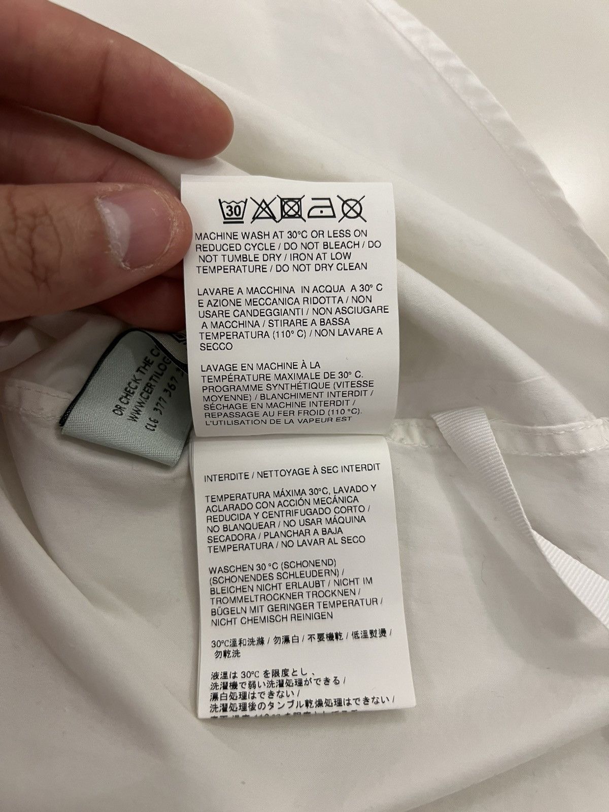 Off-White Off White Pascal Tool Shirt White Size US XL / EU 56 / 4 - 8 Thumbnail