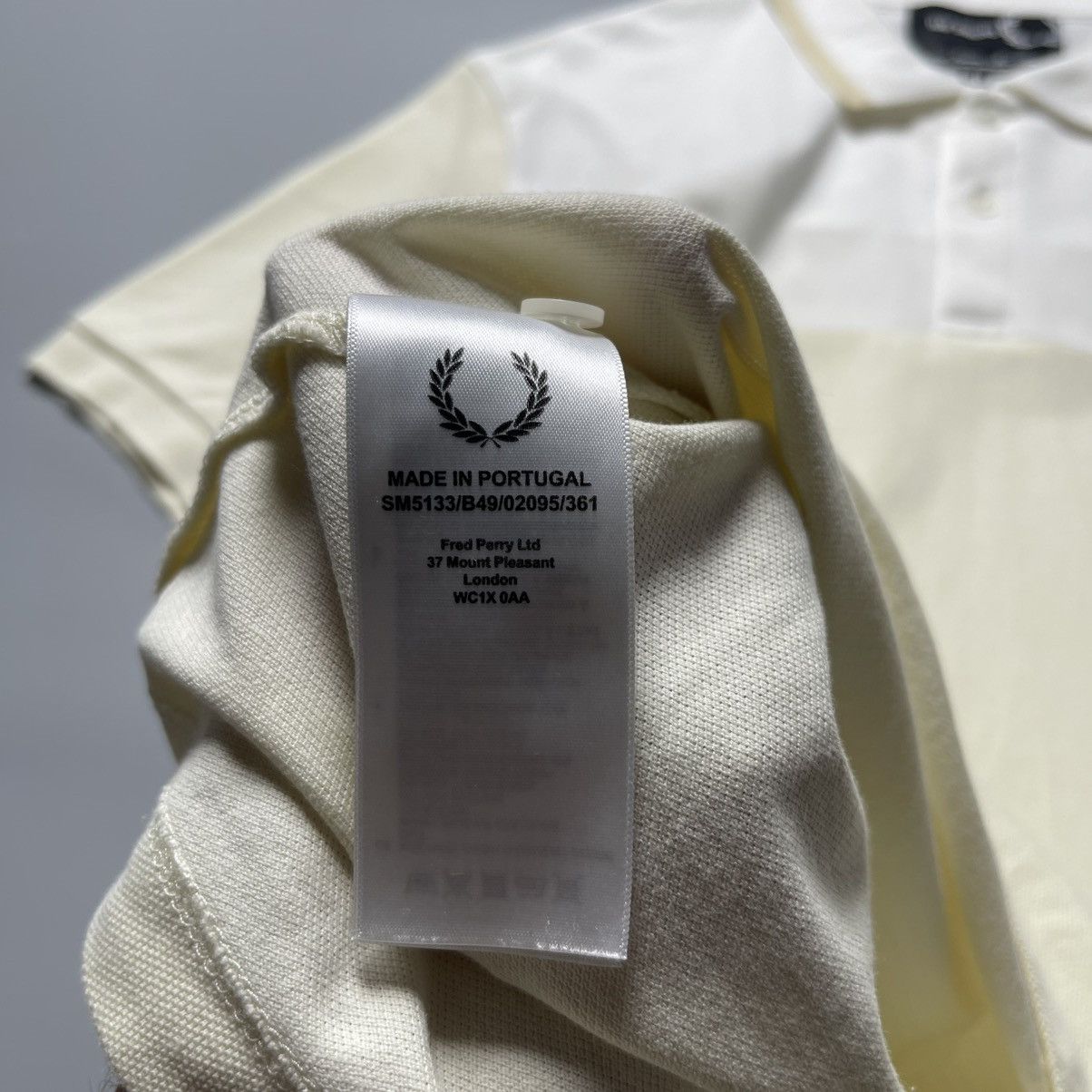 Raf Simons RAF SIMONS X FRED PERRY EMBROIDERED INITIAL PIQUE POLO Size US M / EU 48-50 / 2 - 10 Thumbnail