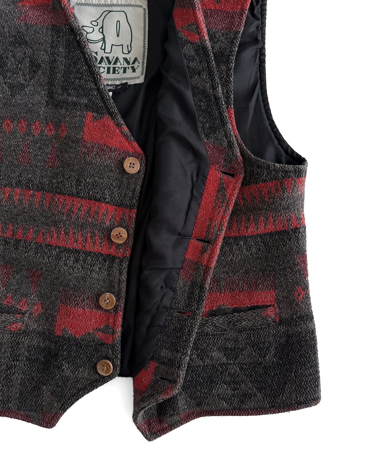 Vintage VINTAGE SAVANA SOCIETY NAVAJO AZTEC VEST Size US M / EU 48-50 / 2 - 6 Thumbnail