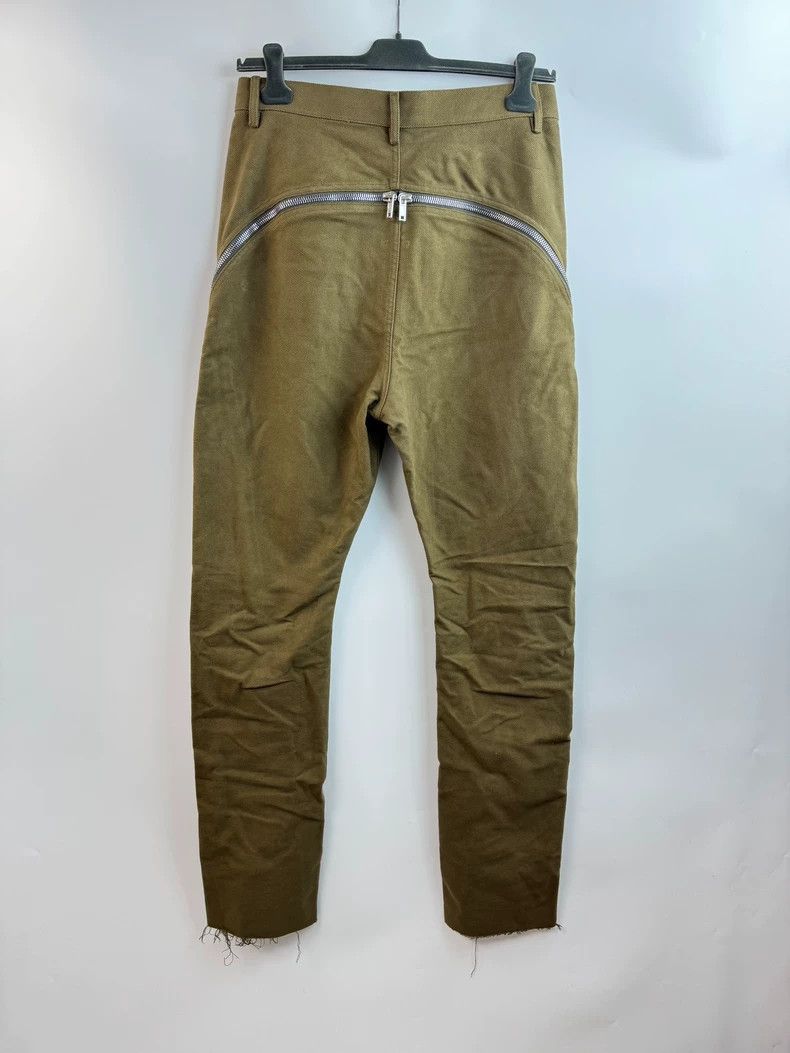 Rick Owens Rick owens Khaki Bolan banana jeans with side zip jeans Size US 31 - 8 Thumbnail