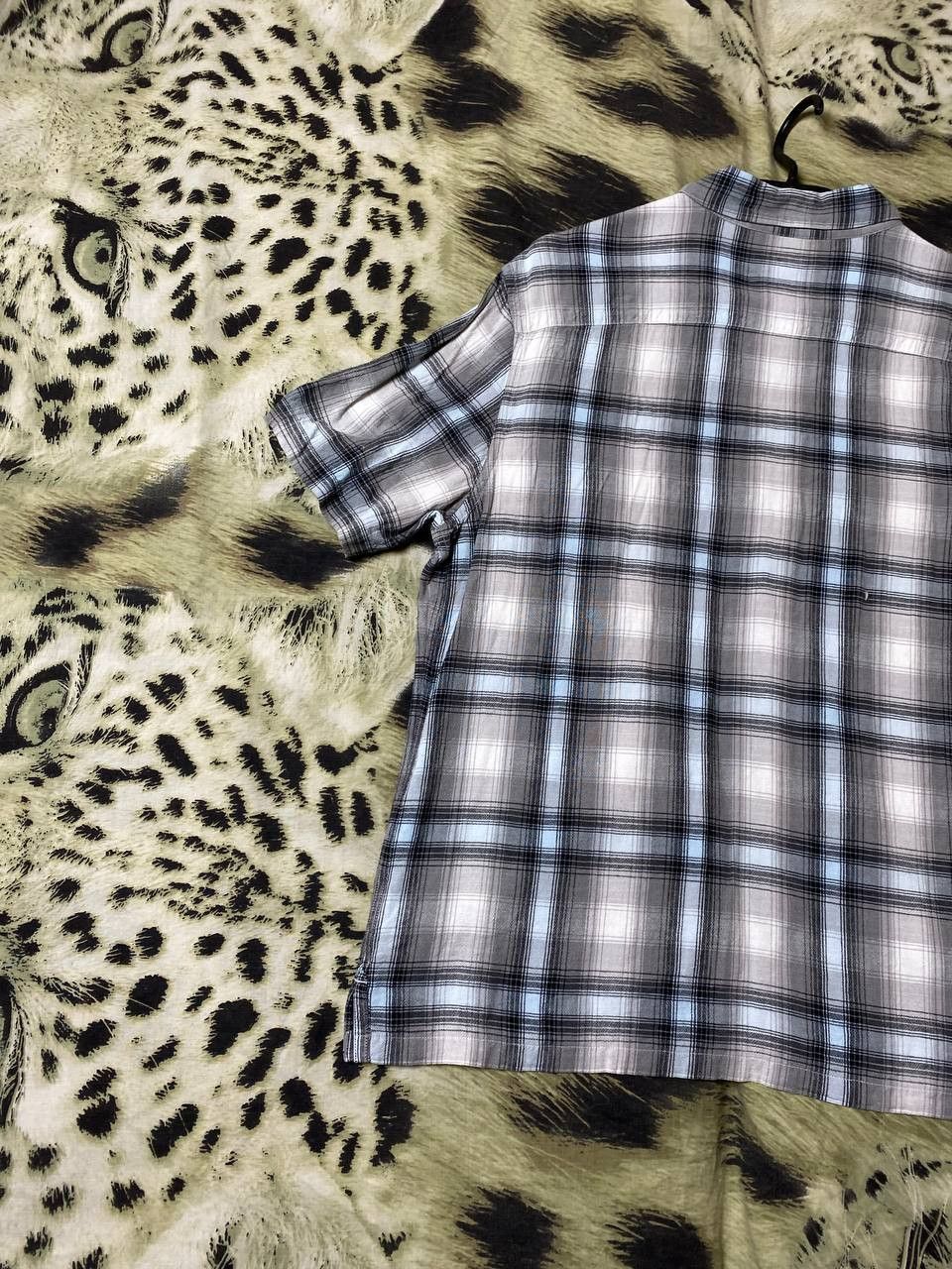 Allsaints × Vintage Allsaints Short Sleeve Plaid Button Up Size US M / EU 48-50 / 2 - 8 Thumbnail