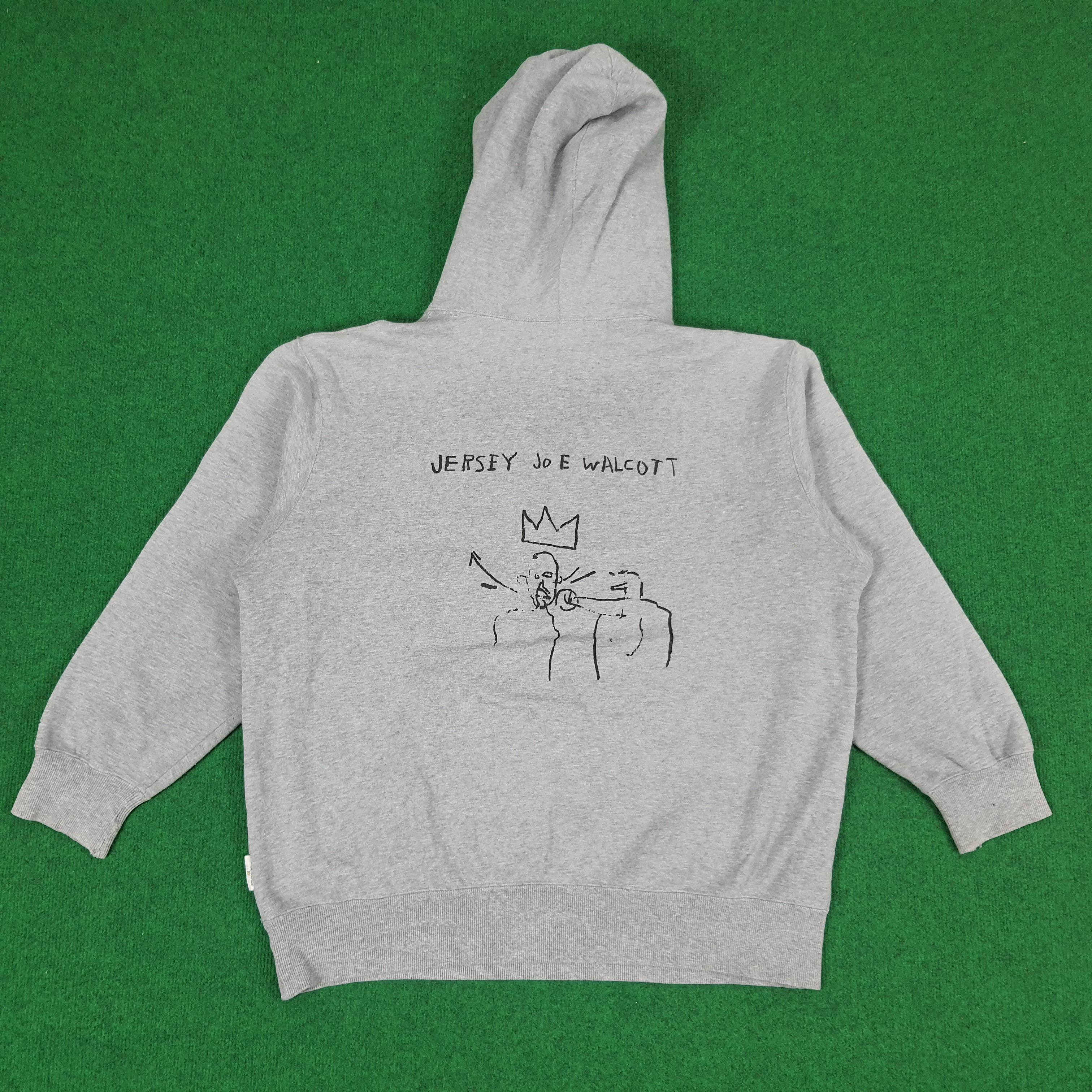 Japanese Brand × Jean-Michel Basquiat Vintage Jean Michael Basquiat Streetwear Hoodies Size US XL / EU 56 / 4 - 1 Thumbnail
