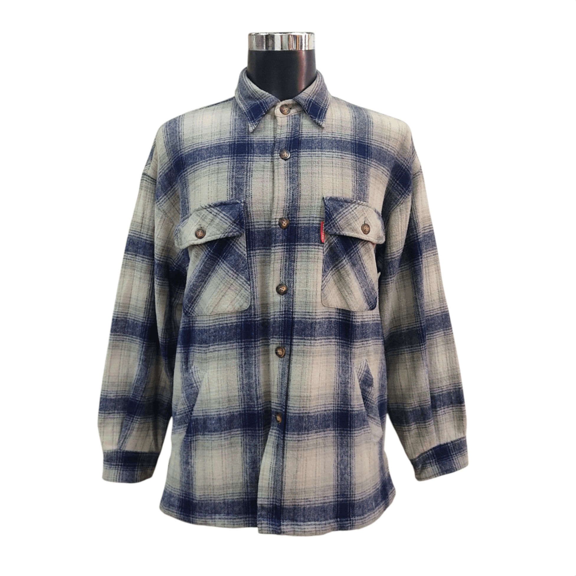 Converse Converse Plaid Overshirt Wool Jacket Size US XXL / EU 58 / 5 - 1 Thumbnail
