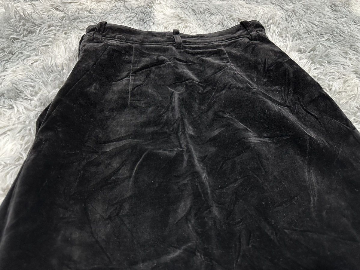 Tricot Comme des Garcons 🔥Vintage Archived 1992 Tricot Comme Des Garcons Velvet Skirt Size 26" / US 2 / IT 38 - 10 Thumbnail