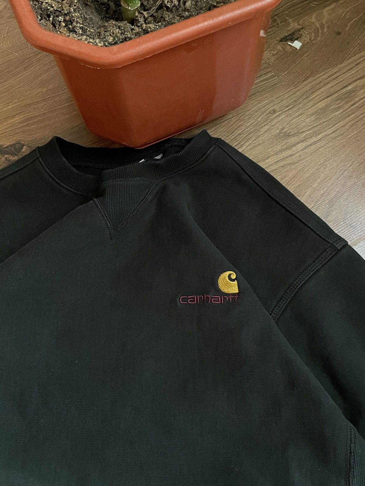 Carhartt Wip × Vintage Carhartt WIP heavyweight American script sweatshirt Size US M / EU 48-50 / 2 - 4 Thumbnail