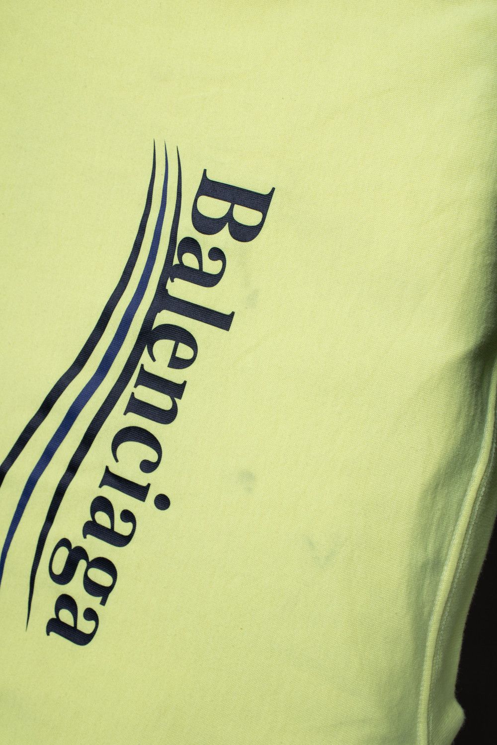 Balenciaga Balenciaga, yellow tshirt with logo Size US M / EU 48-50 / 2 - 5 Thumbnail