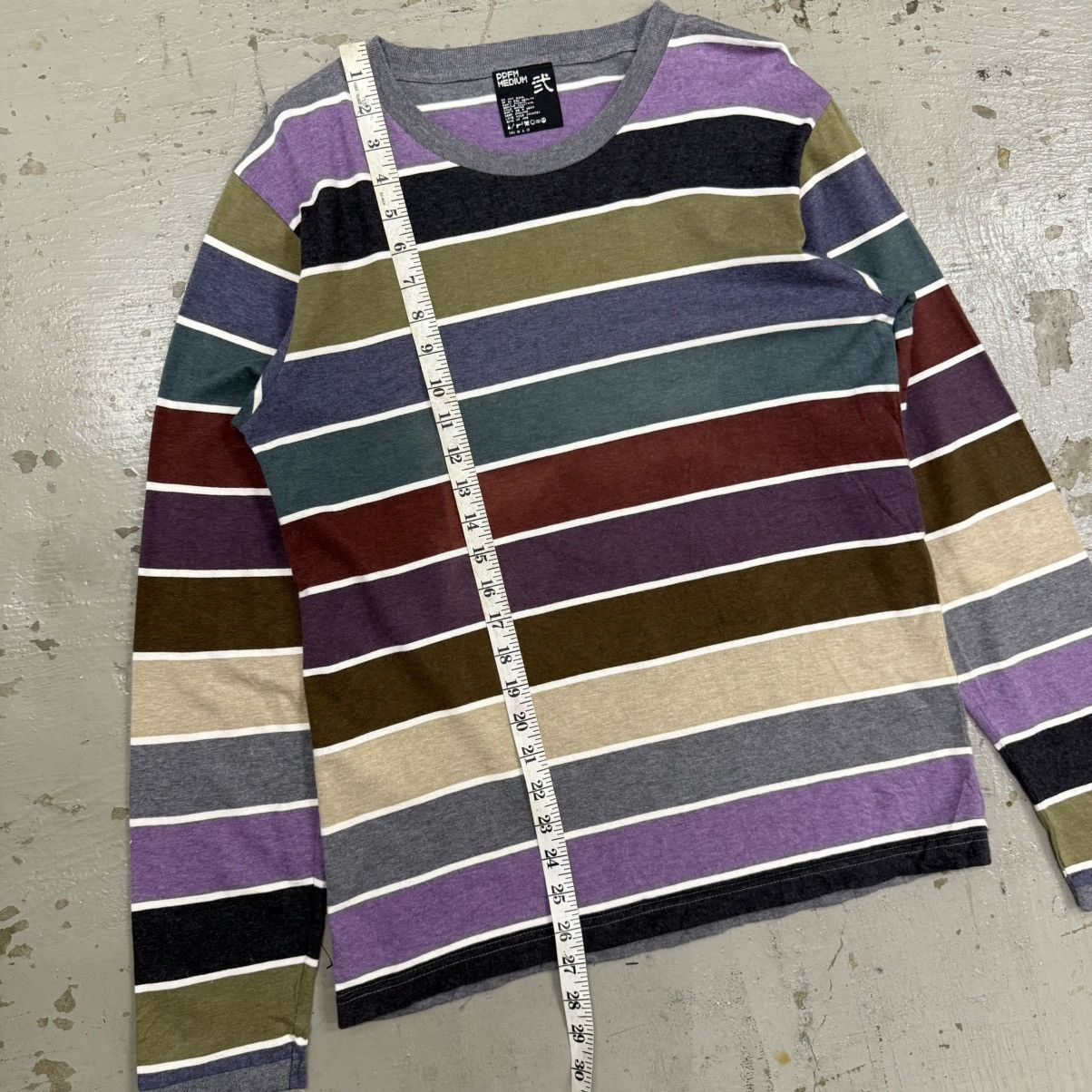 PPFM PPFM Punk Striped L/S Shirt Size US M / EU 48-50 / 2 - 5 Thumbnail
