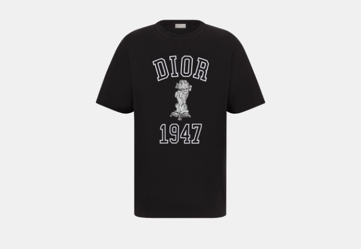 Dior o1w1db10525 483J63 Relaxed-Fit Bobby T-Shirt in Black Size US M / EU 48-50 / 2 - 1 Thumbnail