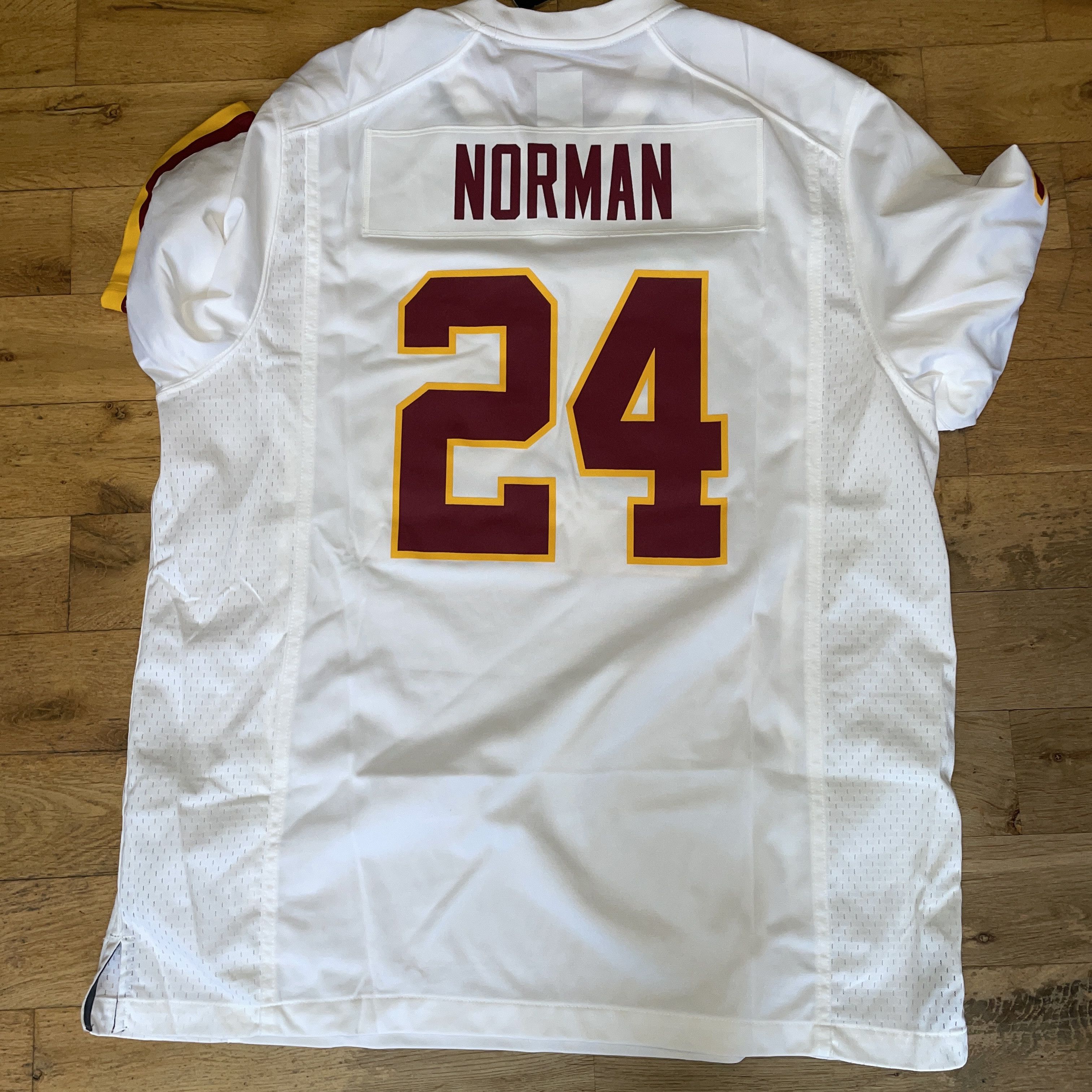 NFL × Nike NIKE NFL WASHINGTONS REDSKINS JERSEY T-SHIRT NORMAN #24 XL Size US XL / EU 56 / 4 - 5 Thumbnail