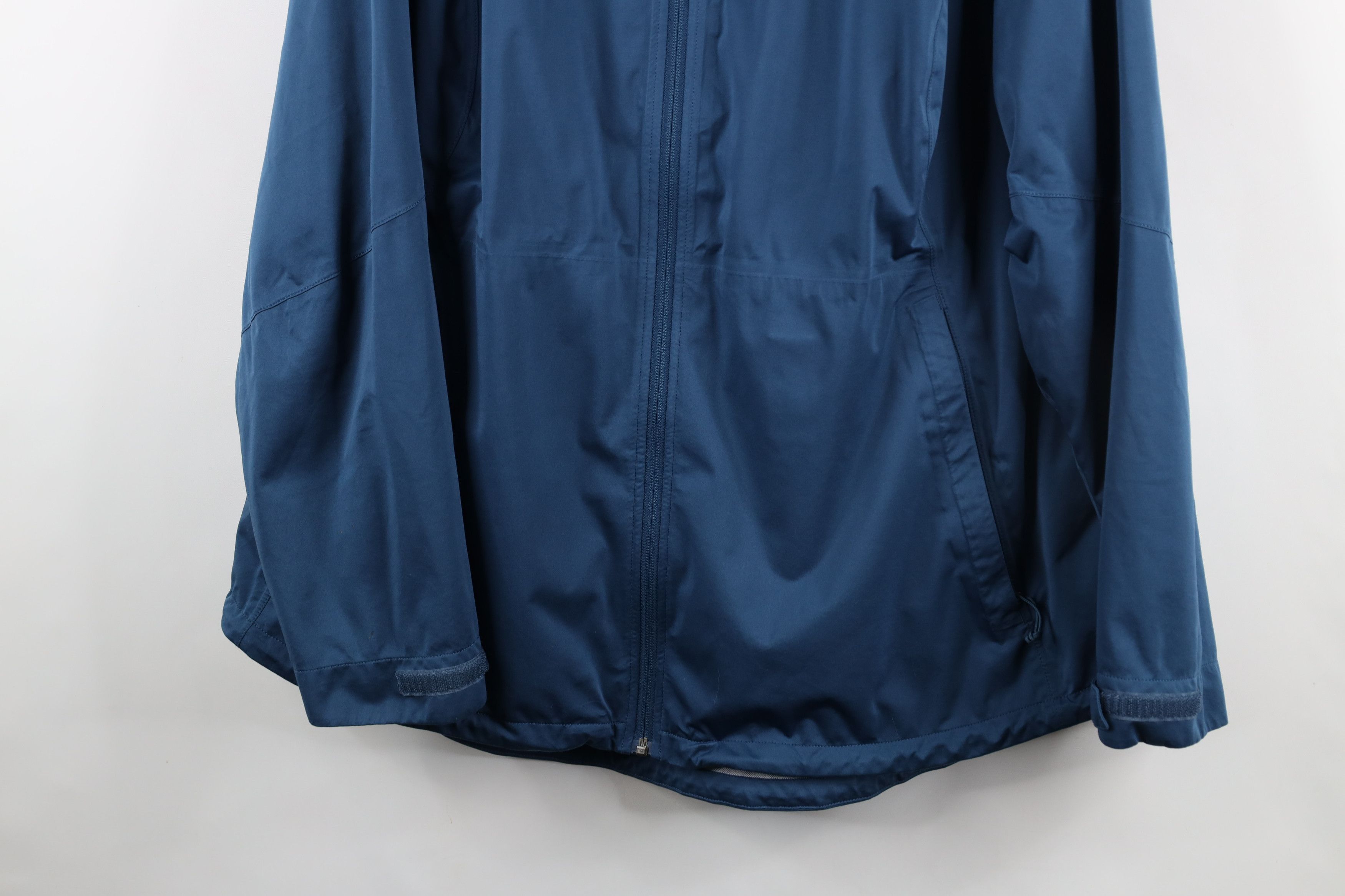The North Face × Vintage The North Face DryVent Waterproof Hooded Rain Jacket Blue Size XXL / US 16-18 / IT 52-54 - 3 Thumbnail