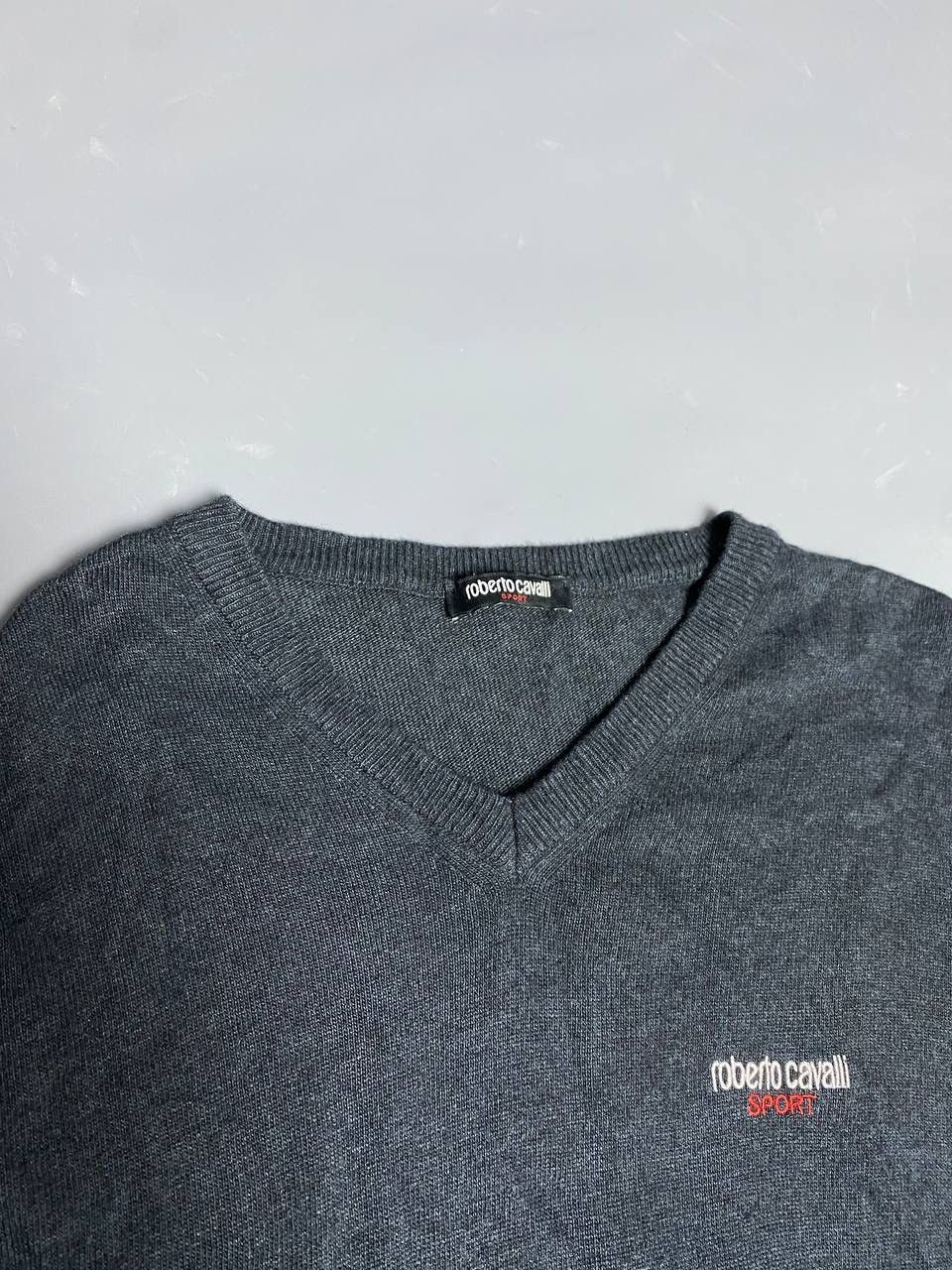 Roberto Cavalli Roberto Cavalli Sport Gray Angora Wool Blend Sweater Size XL Size US XL / EU 56 / 4 - 5 Thumbnail