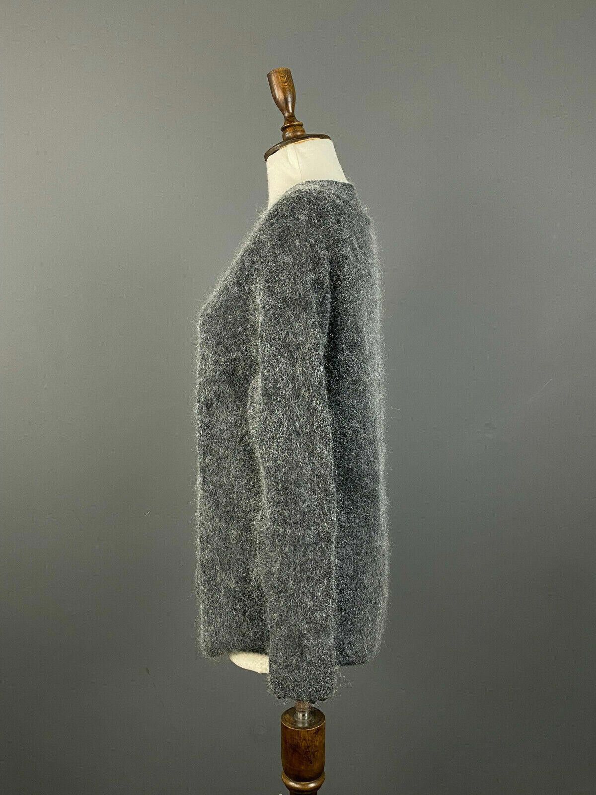Gianni Valentino Ladies Ganni Grey V-Neck Mohair Wool Sweater Size XS Size XS / US 0-2 / IT 36-38 - 6 Thumbnail