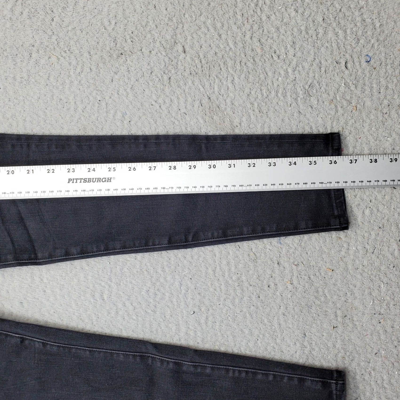 American Eagle Outfitters American Eagle Outfitters Jeans Women Size 12 Black Denim Dream Stretch Straight Leg Regular Rise Pockets Cotton Denim Stretch Size 34" / US 12 / IT 48 - 3 Thumbnail
