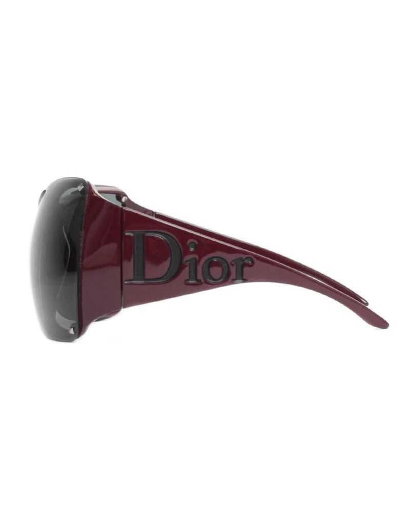 image of Dior Sunglasses Overshine 1 Shield Mask Cd Sport in Red, Women's