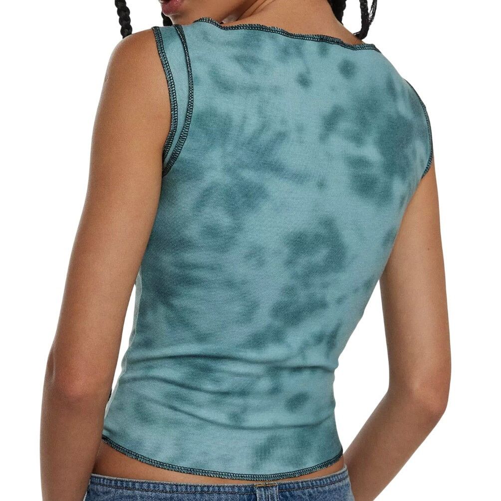 Urban Outfitters Urban Outfitters Tie-Dye Butterfly Graphic Baby Tee Size S / US 4 / IT 40 - 2 Thumbnail