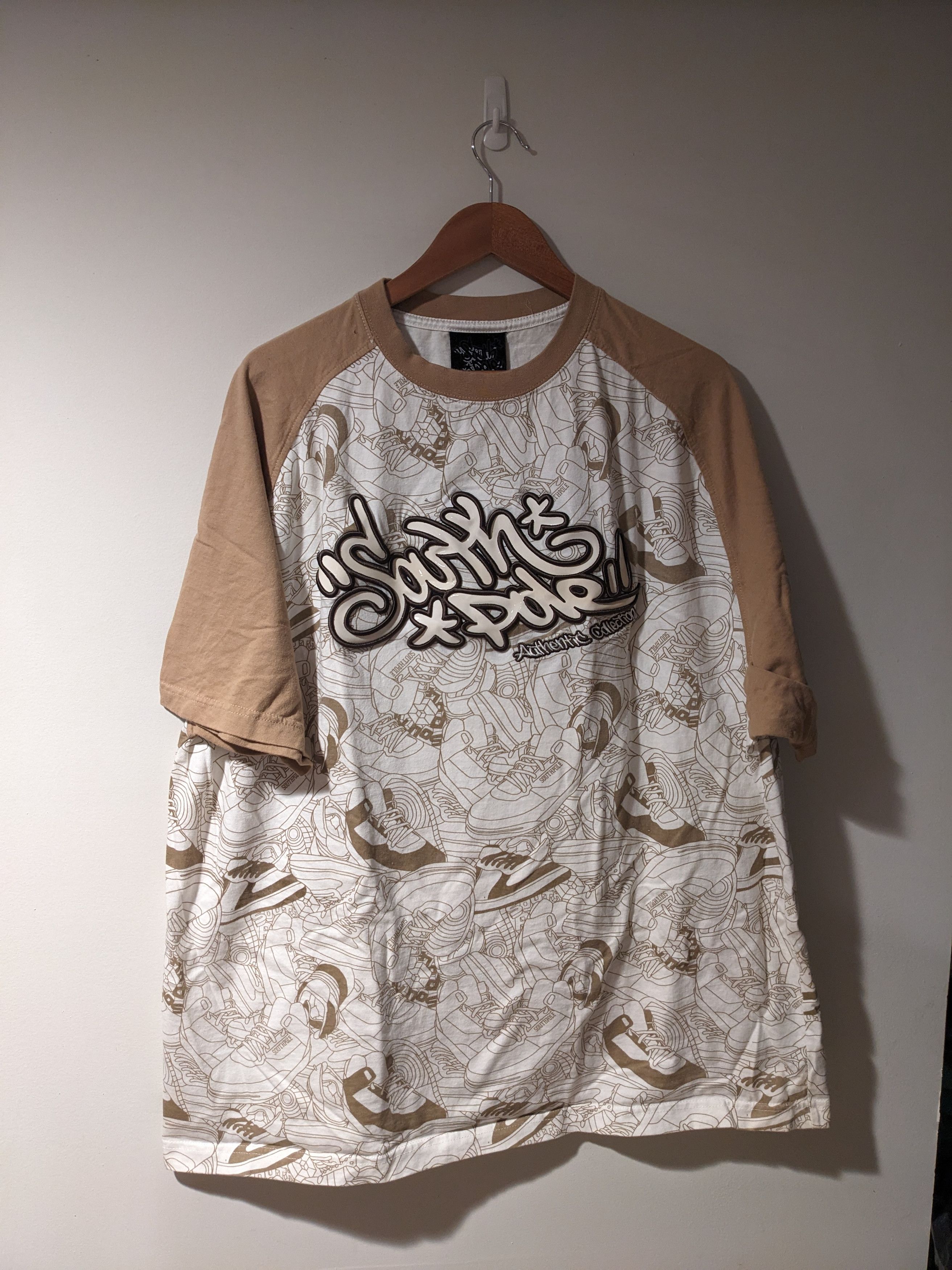 Southpole × Vintage Vintage Y2K South Pole Graffiti Spell Out Logo XXL T-Shirt Size US XXL / EU 58 / 5 - 1 Thumbnail