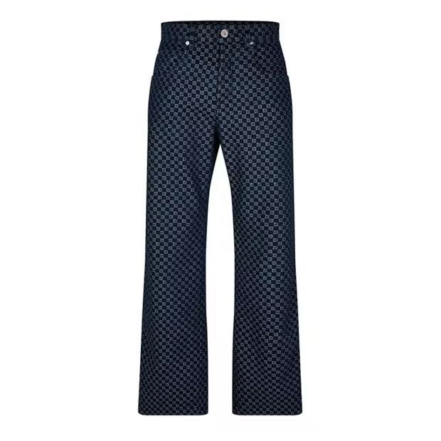 image of Balmain O1G2R1Mq0324 Denim Jeans In Blue, Men's