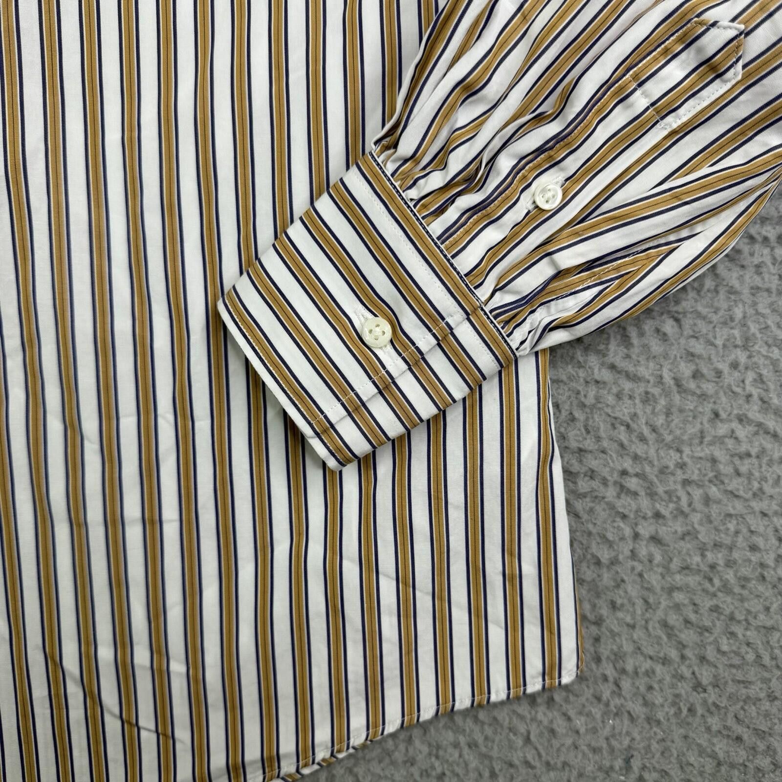 Other Ann Mashburn Cotton Striped Front Collared Shirt Women's S Size S / US 4 / IT 40 - 5 Thumbnail