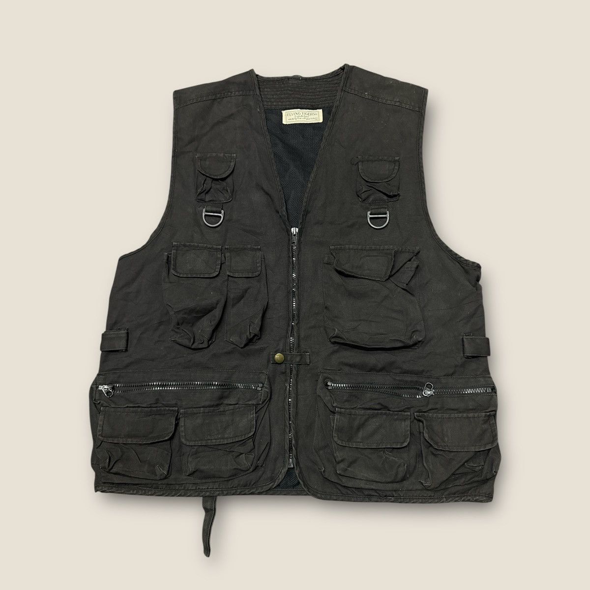 Japanese Brand FLYING TIGERS TACTICAL VEST Size US L / EU 52-54 / 3 - 1 Thumbnail