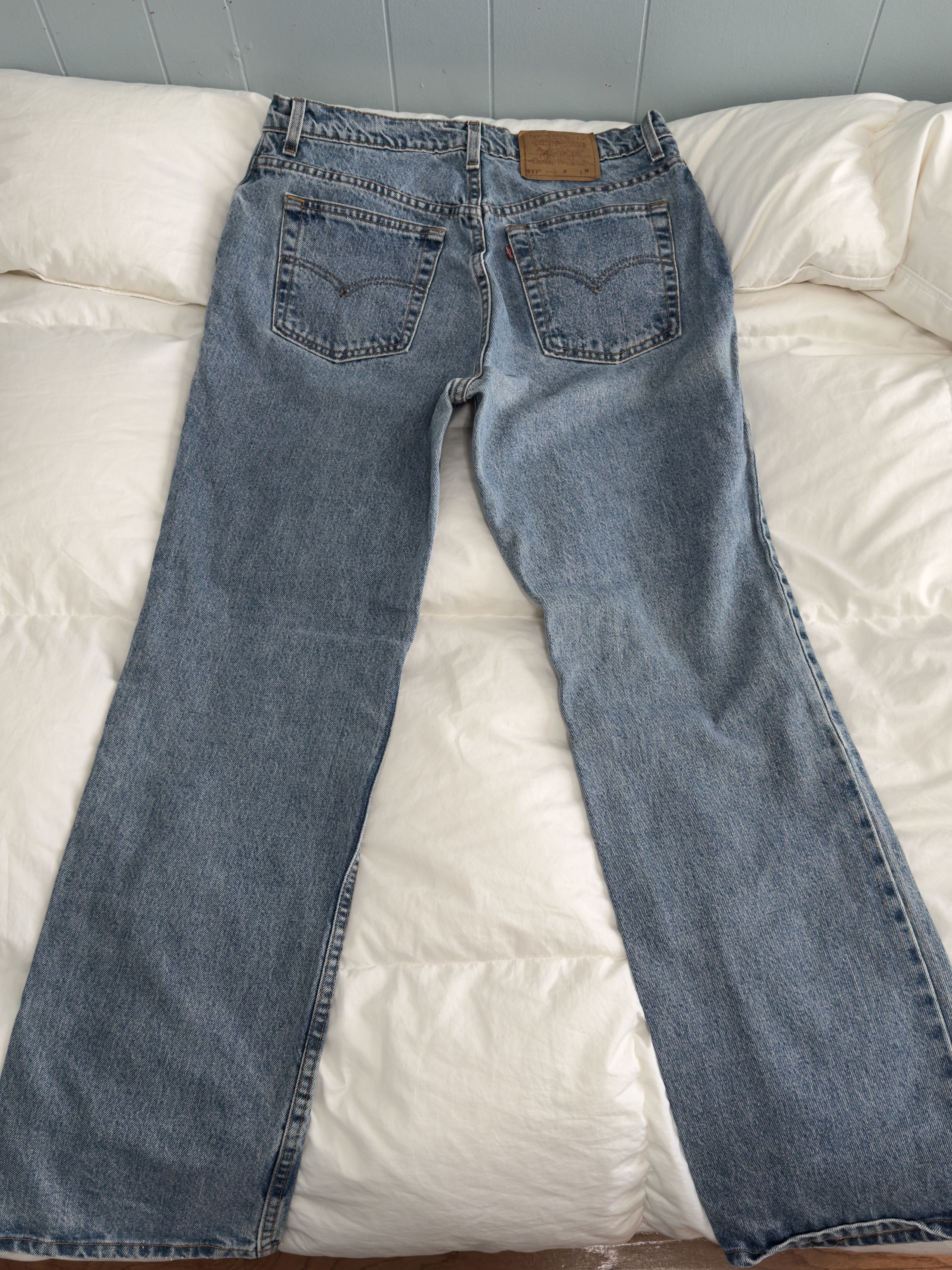 Levi's Vintage Levi's 517 Made in the USA 34x32 Size US 34 / EU 50 - 2 Thumbnail