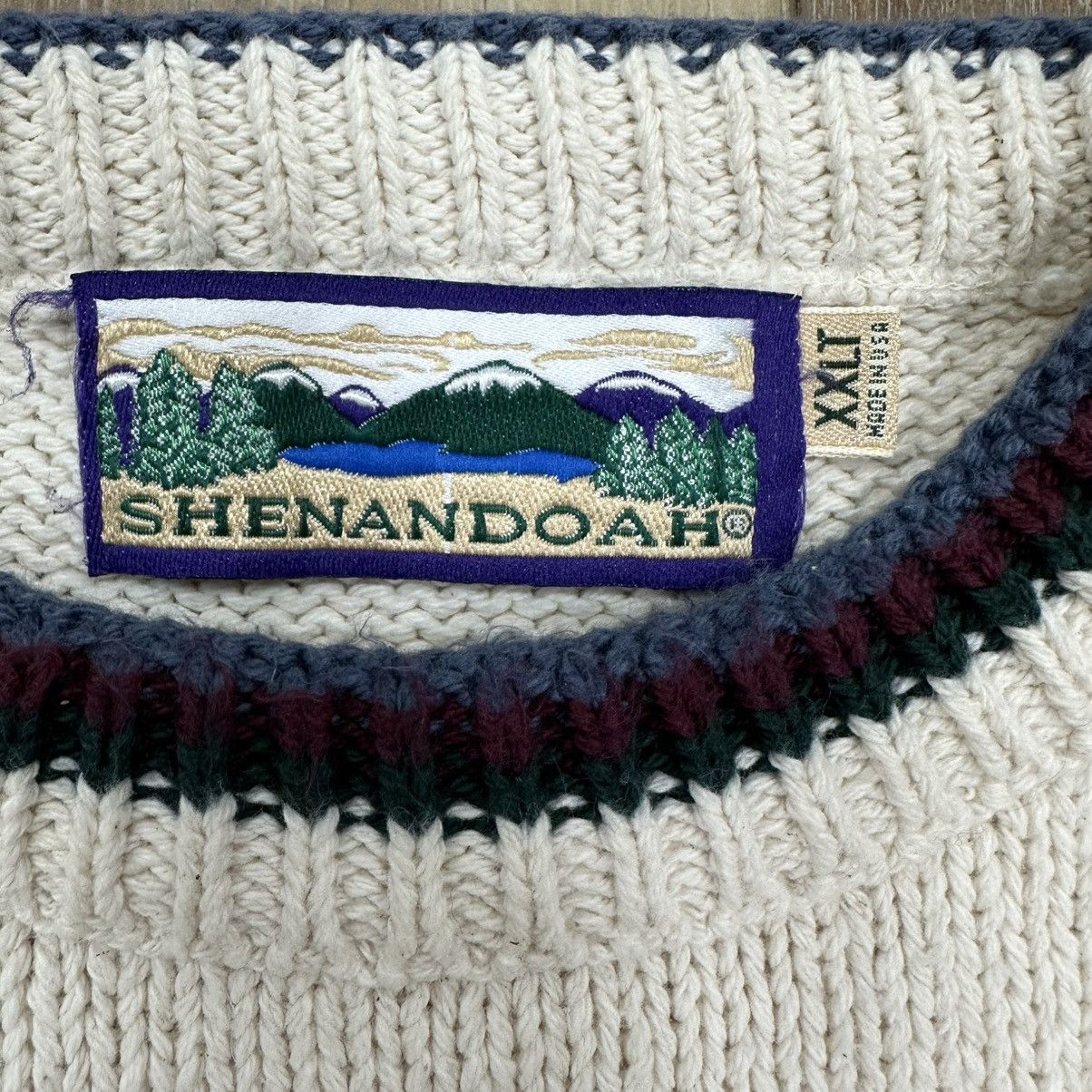 Vintage Vintage Shenandoah Black Lab 100% Cotton Knit Sweater, XXL Size US XXL / EU 58 / 5 - 4 Thumbnail