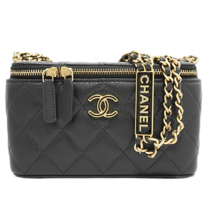 Chanel CHANEL Vanity Bag Tune Classic AP3475 B13652 94305 Shoulder