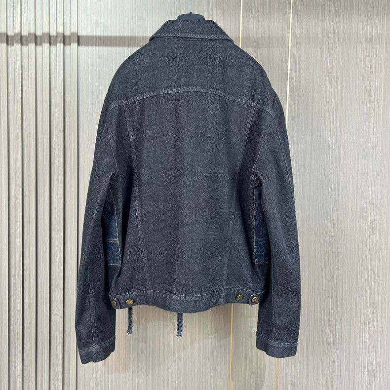 Louis Vuitton Louis Vuitton Embossed Logo Denim Jacket-2506 Size US XXL / EU 58 / 5 - 2 Thumbnail